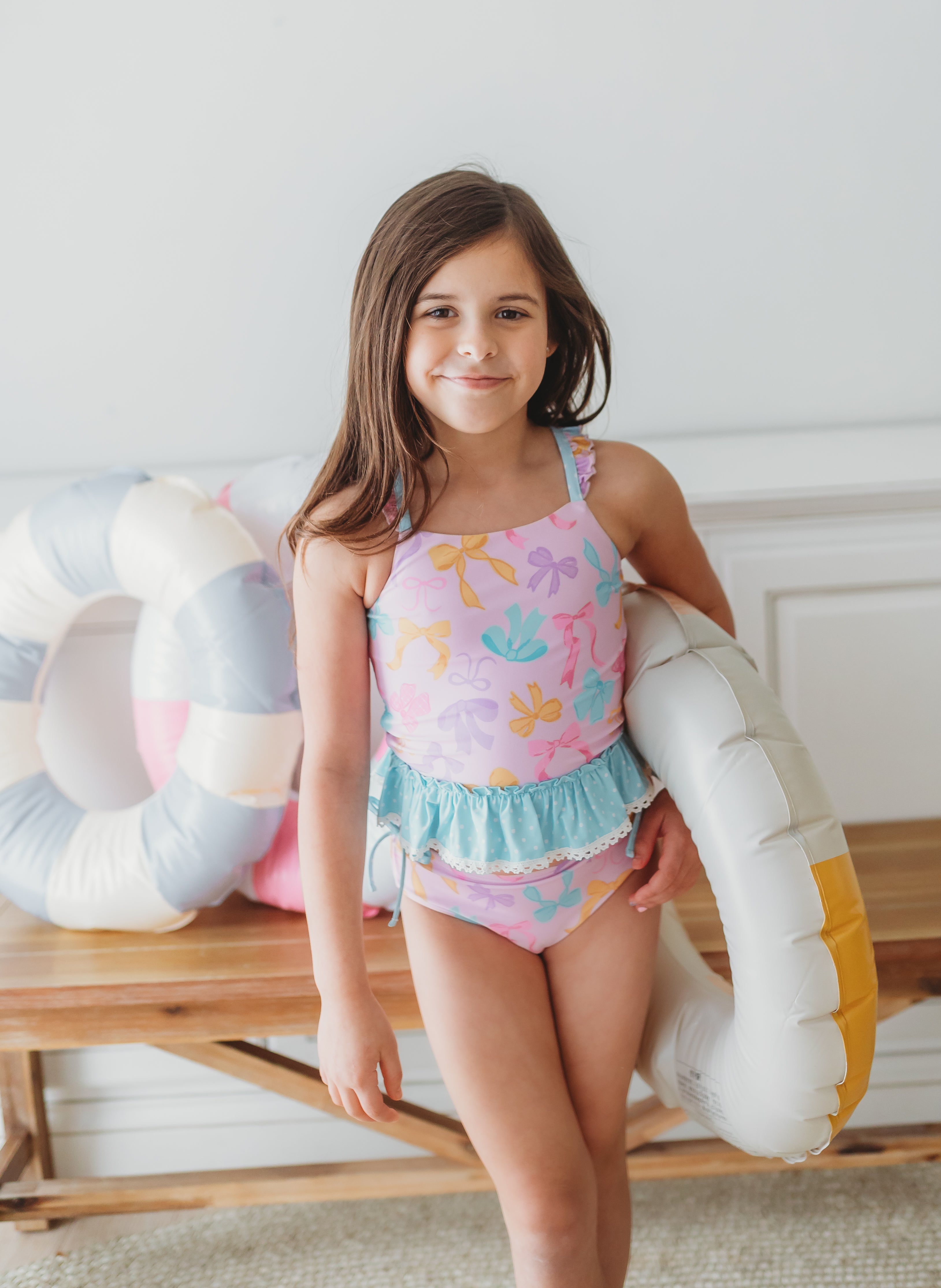 Selah Tankini Swimsuit - Bow Bliss