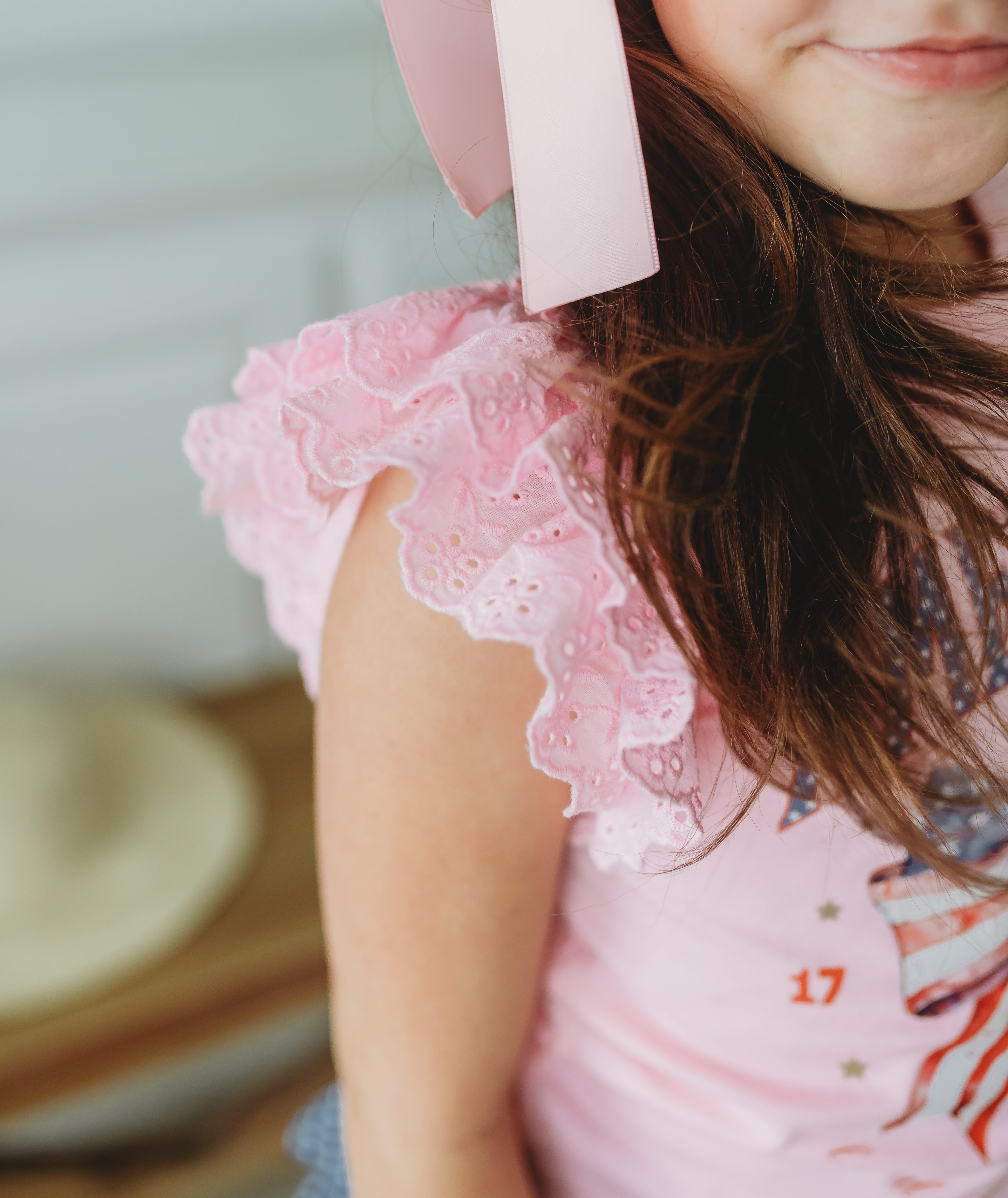 Vintage Eyelet Tee - Pretty in 1776