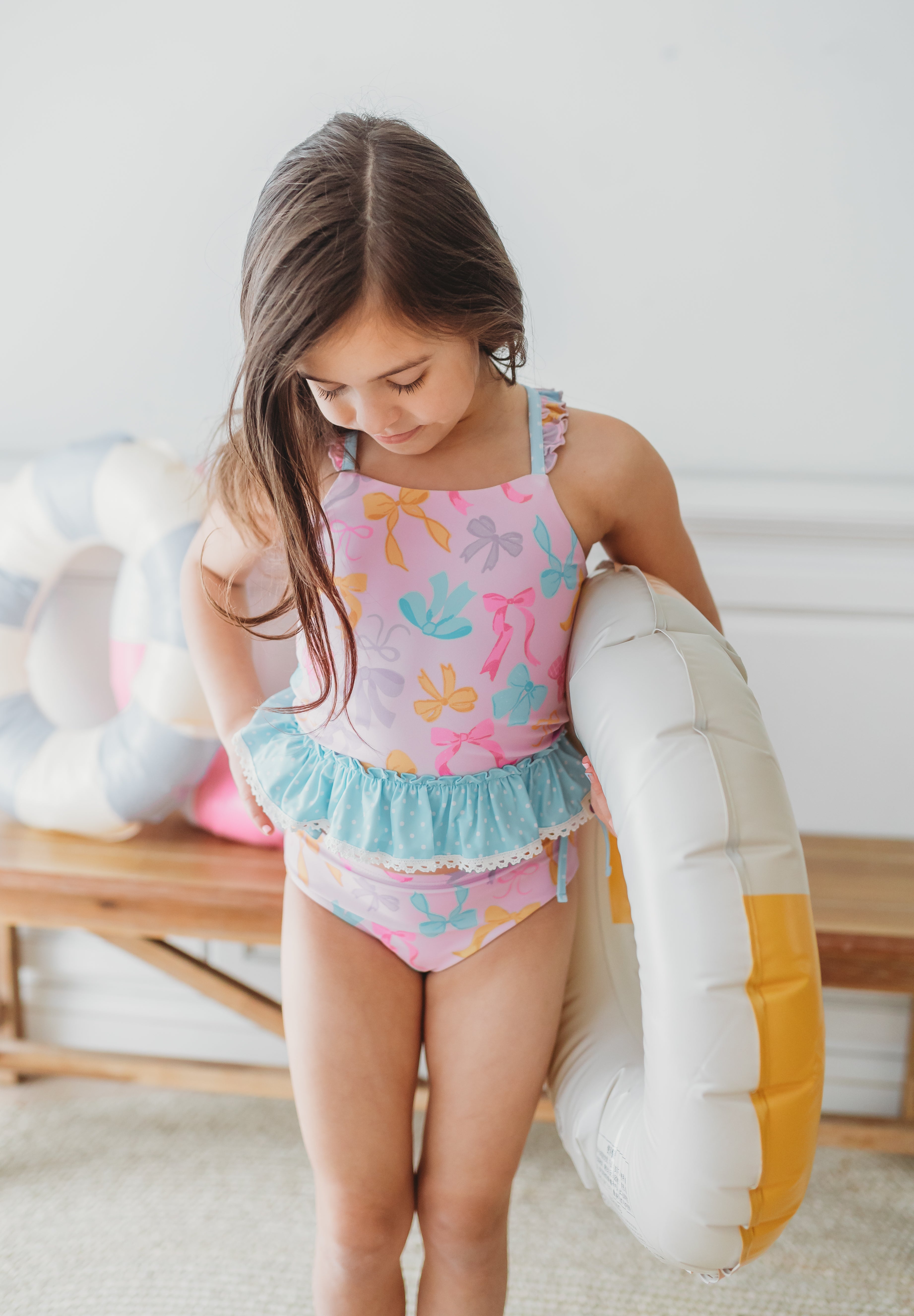 Selah Tankini Swimsuit - Bow Bliss