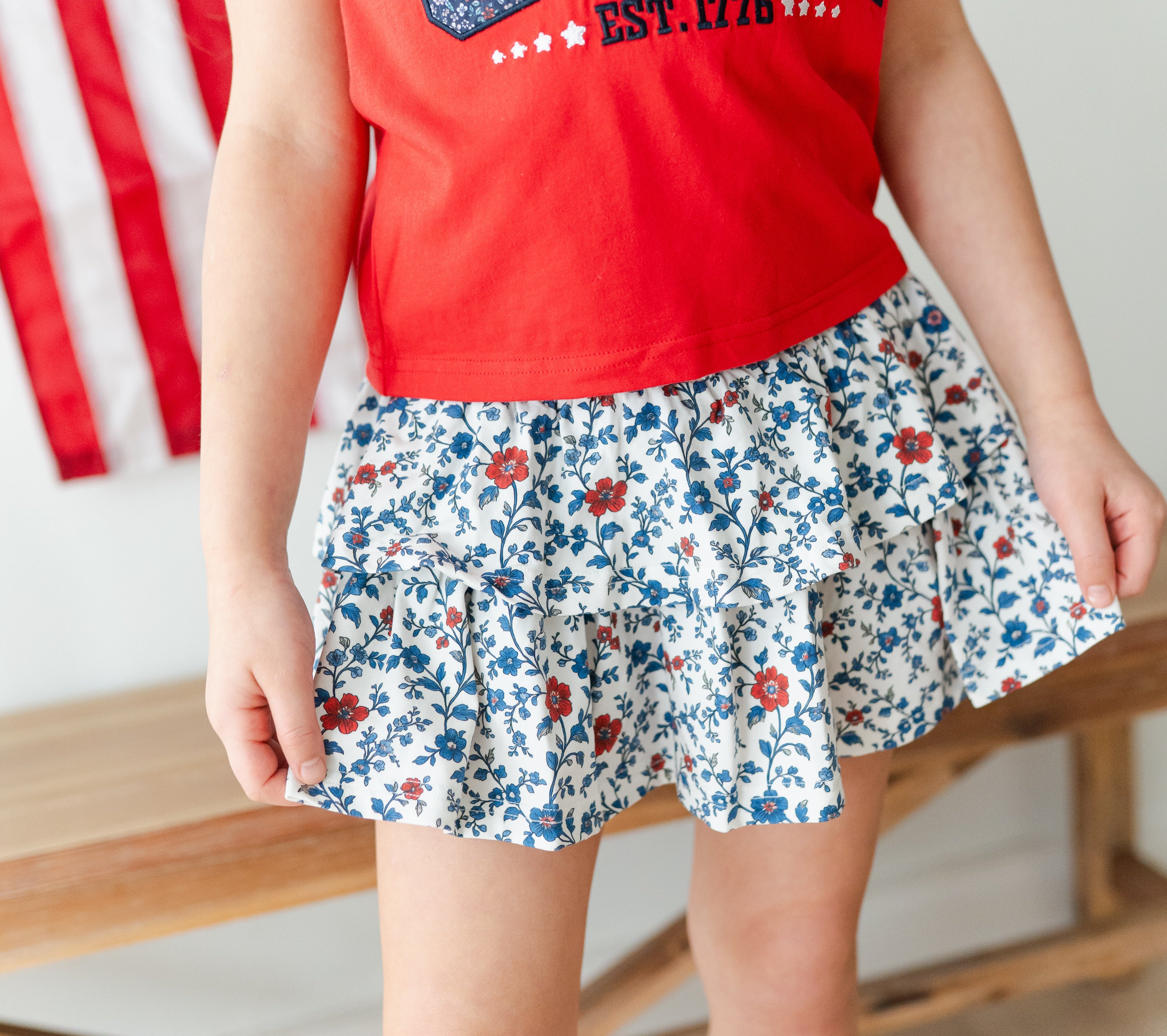 Blair Skirt - Starfall Meadow (Pre-Order) – Cheeky Plum