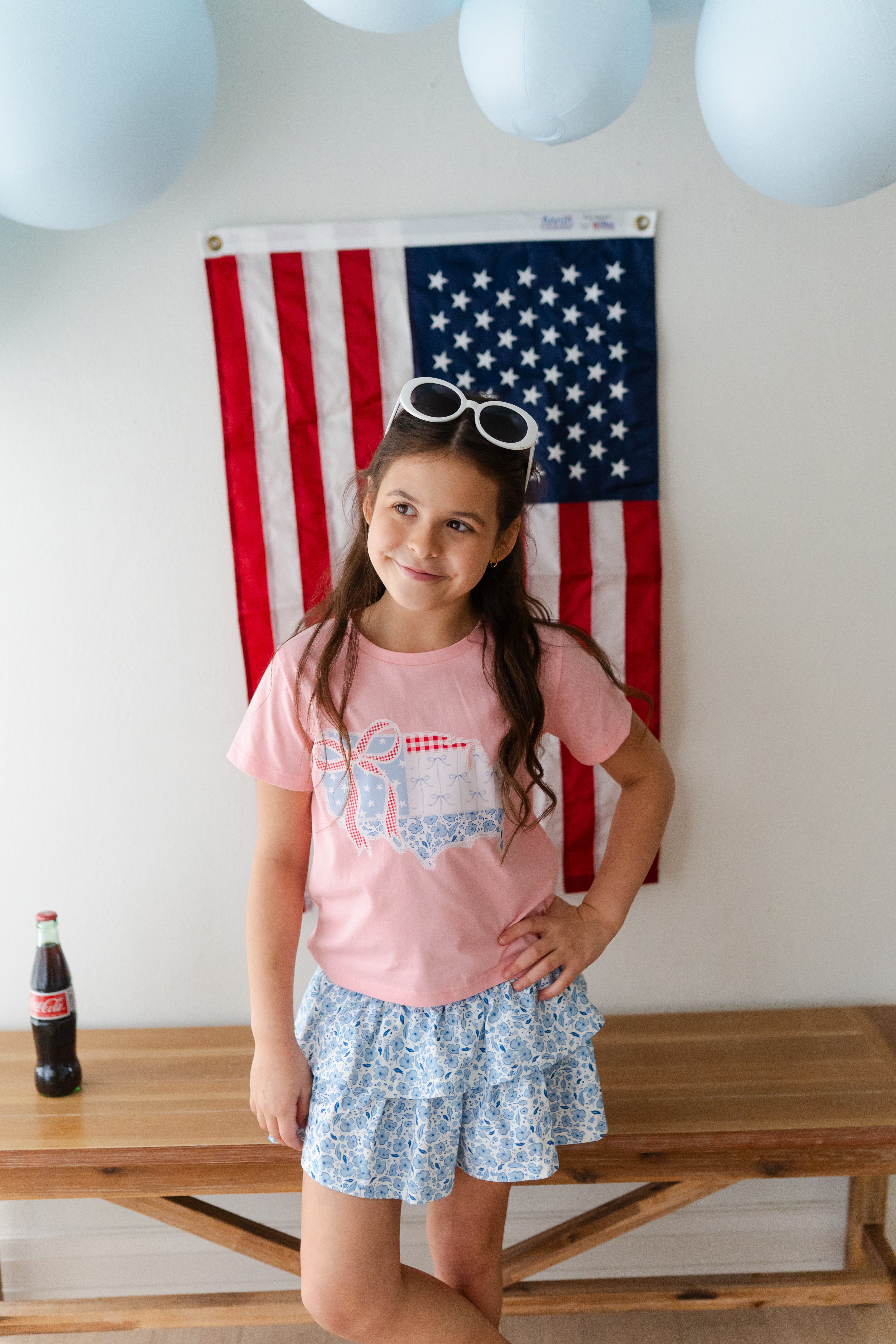 Applique Graphic Tee - Sweet Land of Liberty