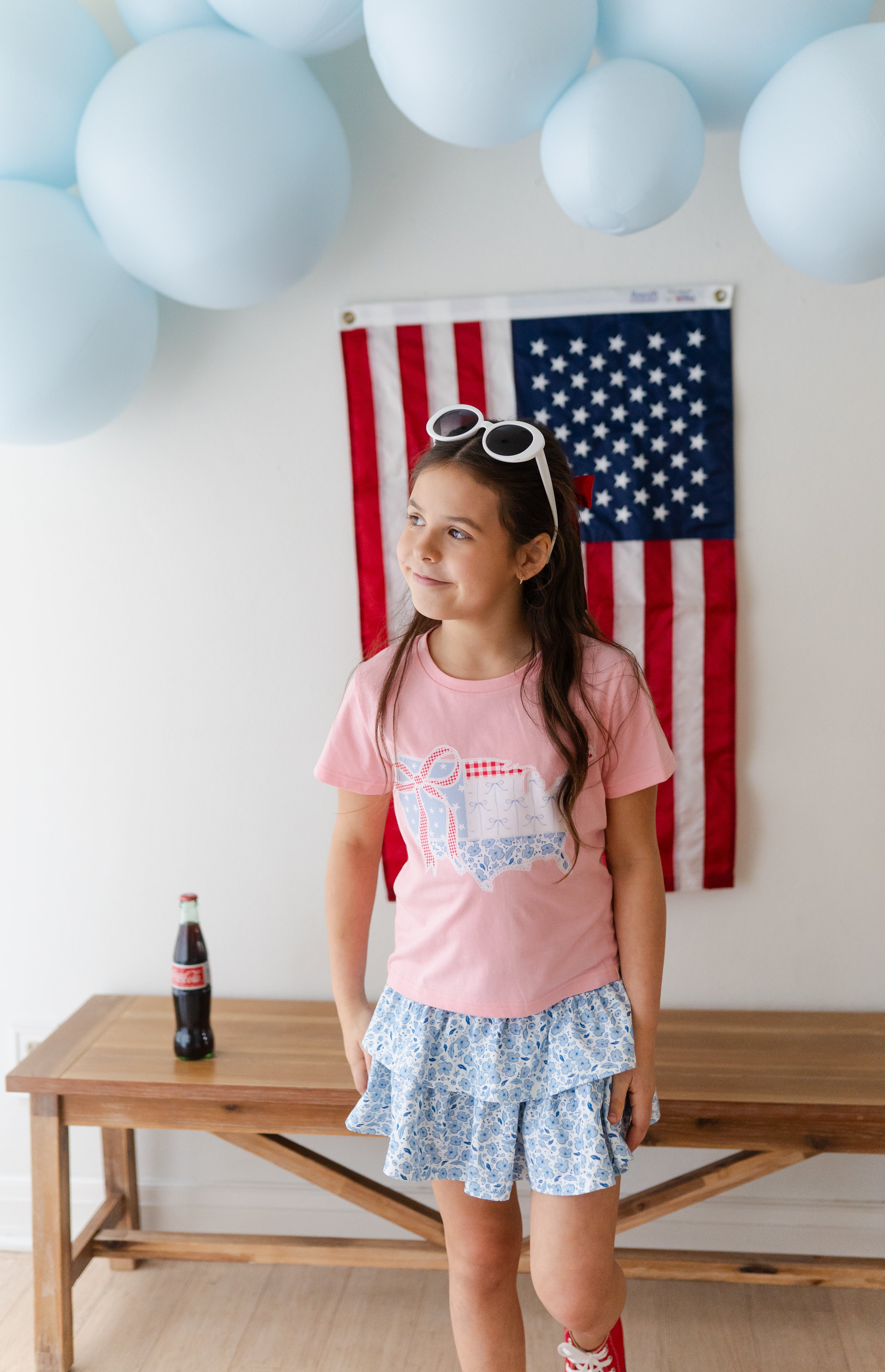 Applique Graphic Tee - Sweet Land of Liberty