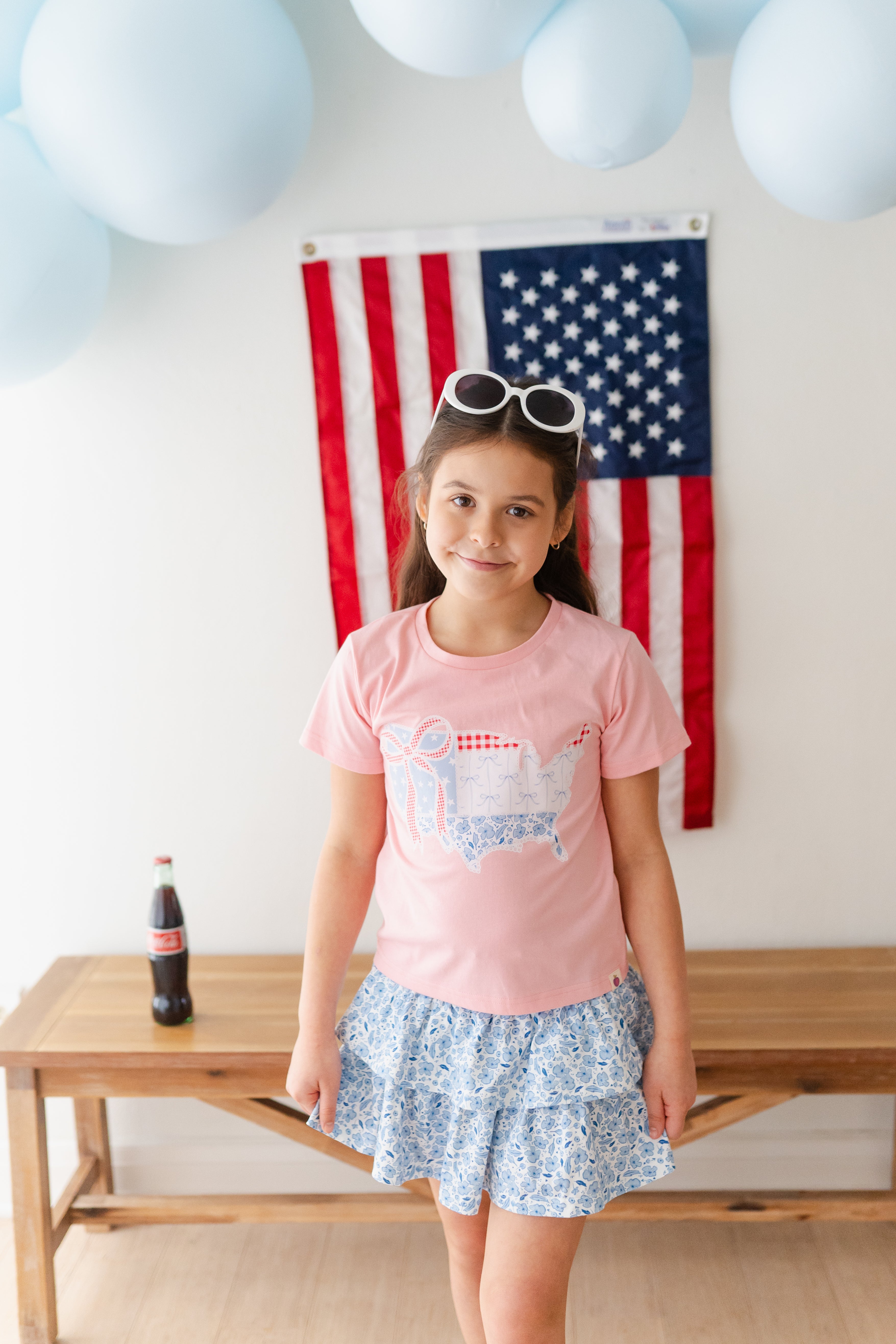 Applique Graphic Tee - Sweet Land of Liberty