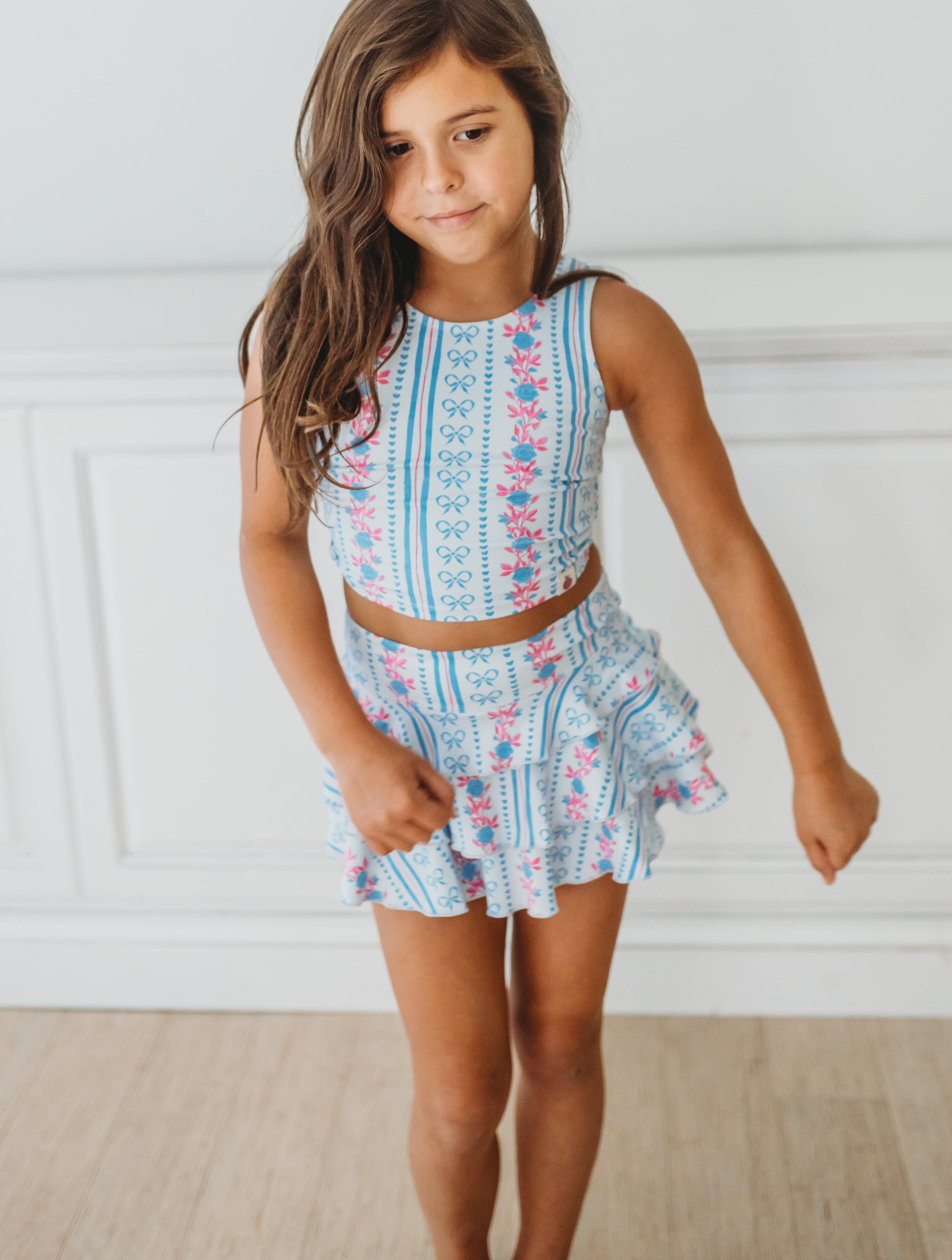 Active Skirt - Rosé Ribbon Luxe (Pre-Order)