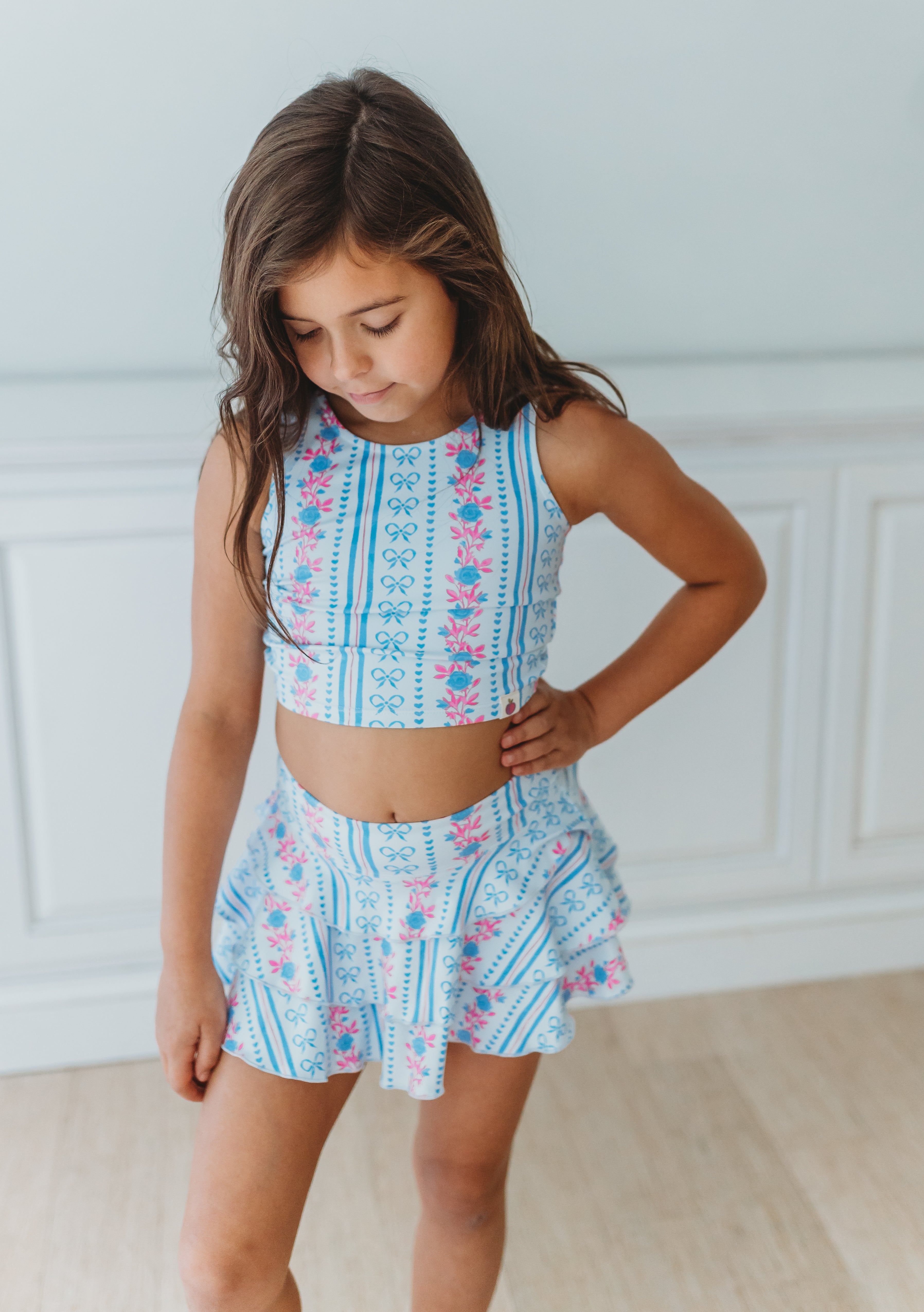 Active Skirt - Rosé Ribbon Luxe (Pre-Order)