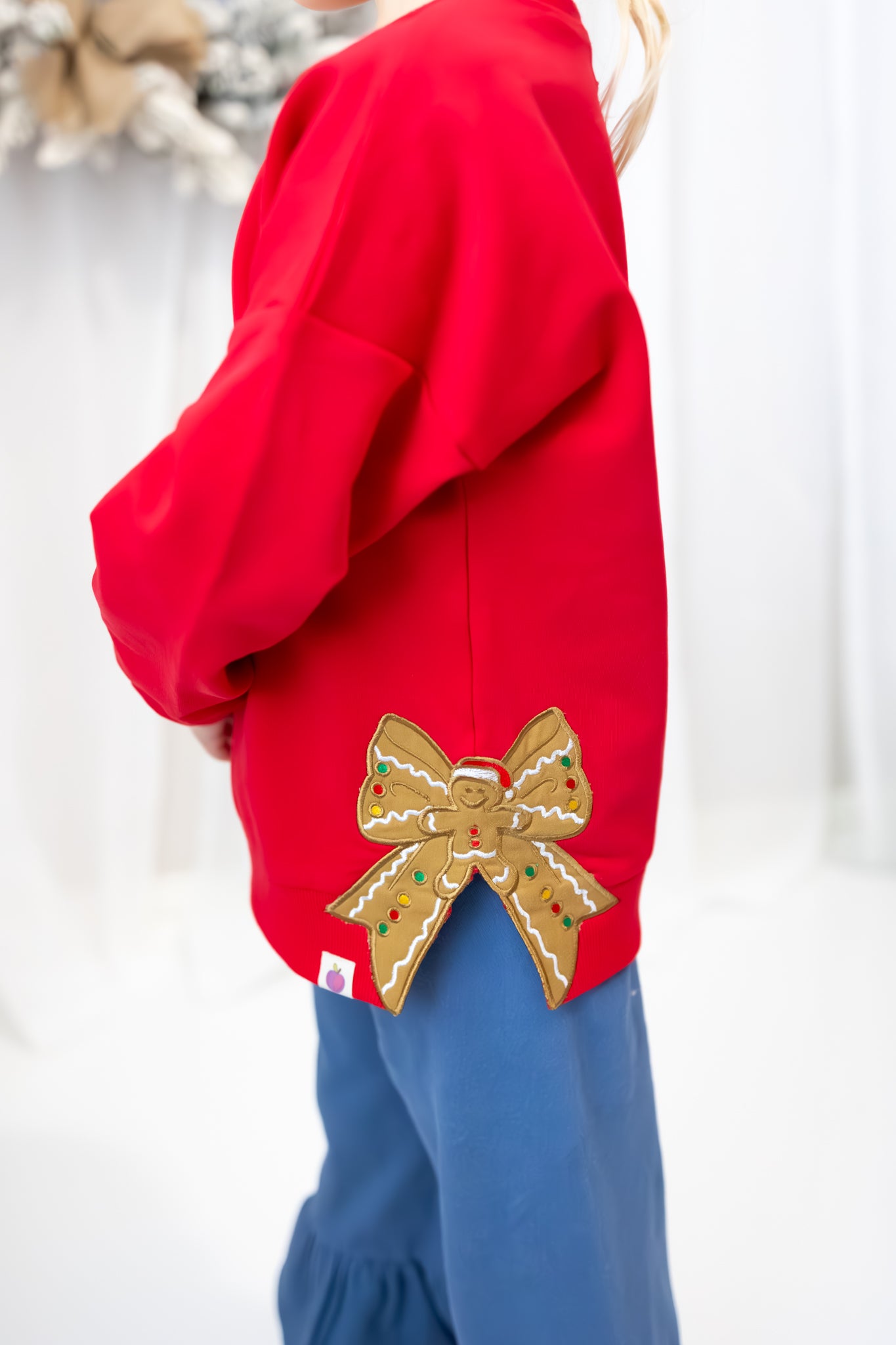 Applique Sweater - Gingerbread Magic (Pre-Order)