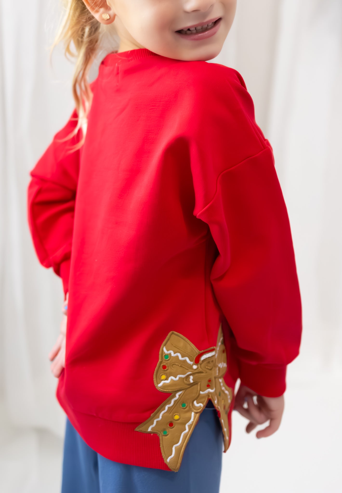 Applique Sweater - Gingerbread Magic (Pre-Order)