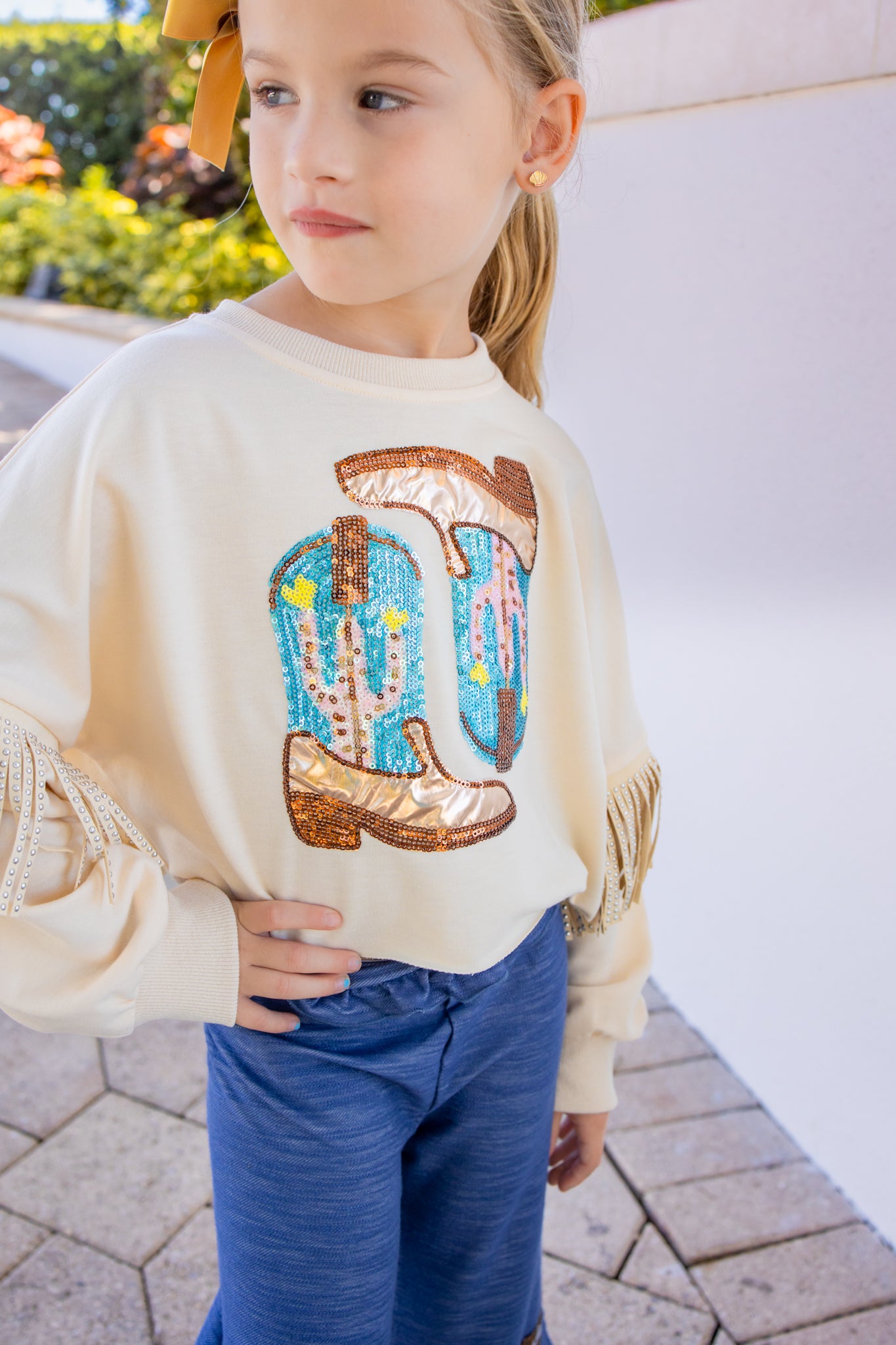 Sequin Sweater - Wild West