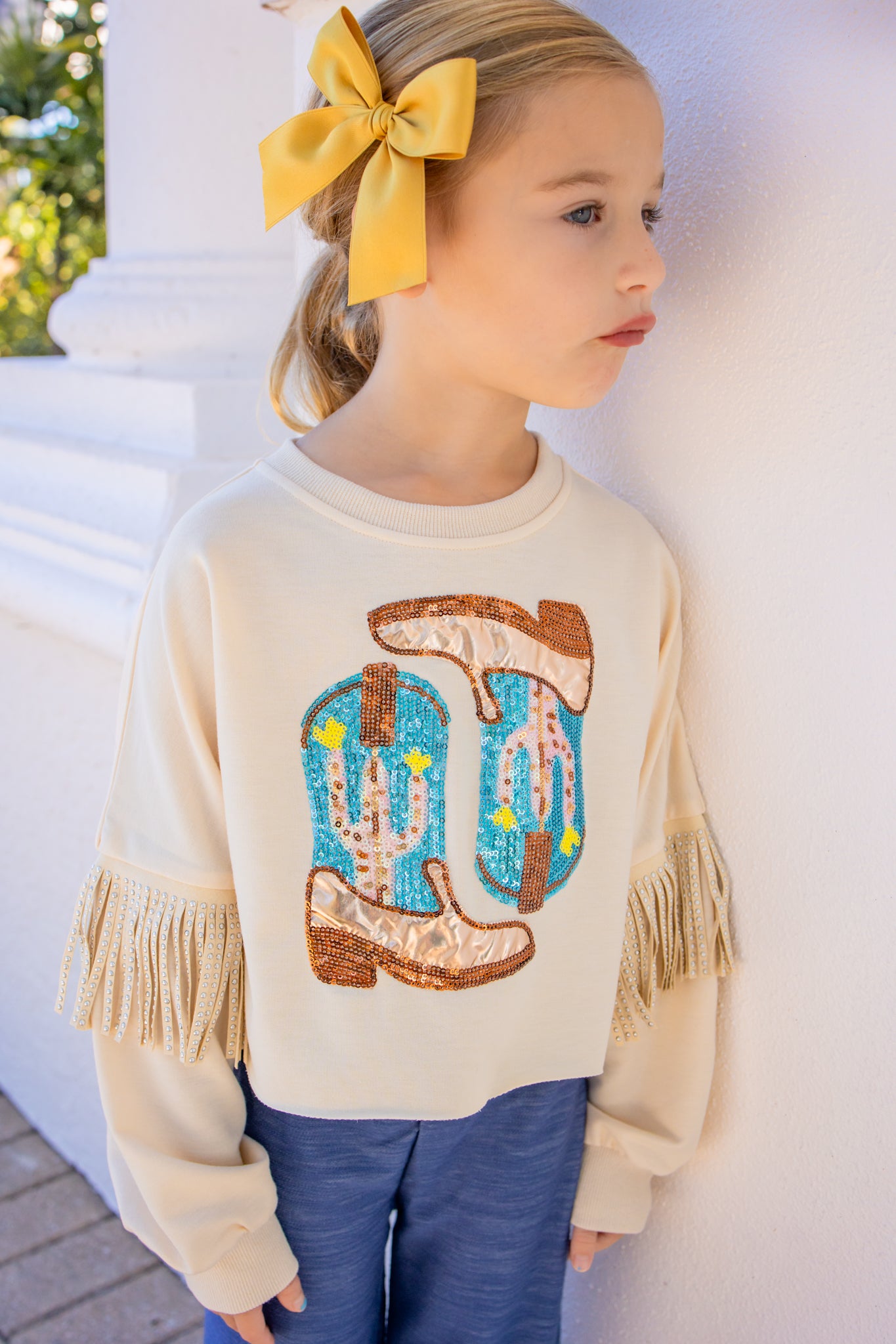 Sequin Sweater - Wild West