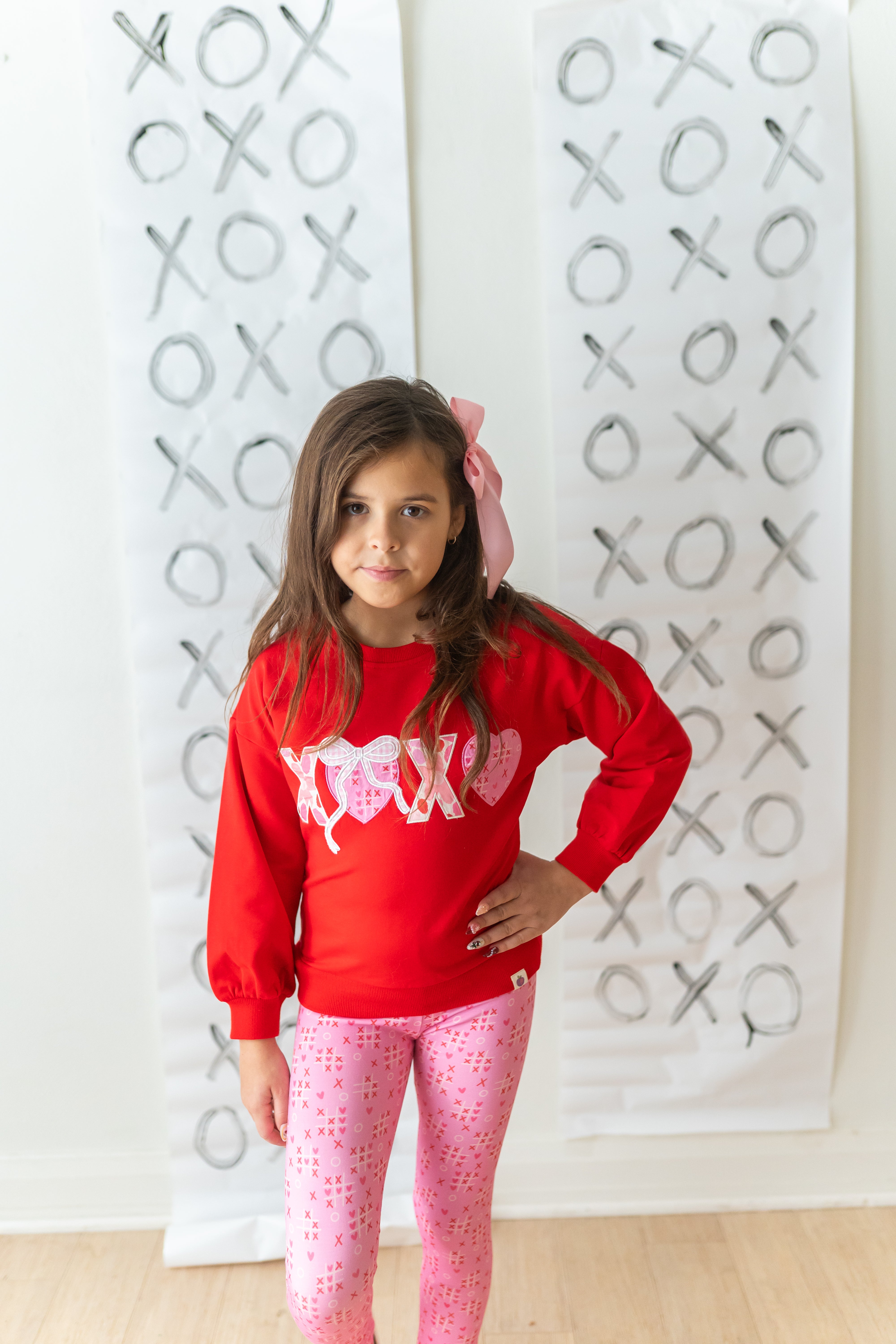 Applique Sweater - XOXO
