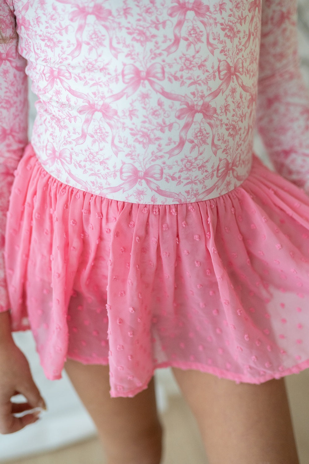 Farrah Leotard - Heirloom Rose