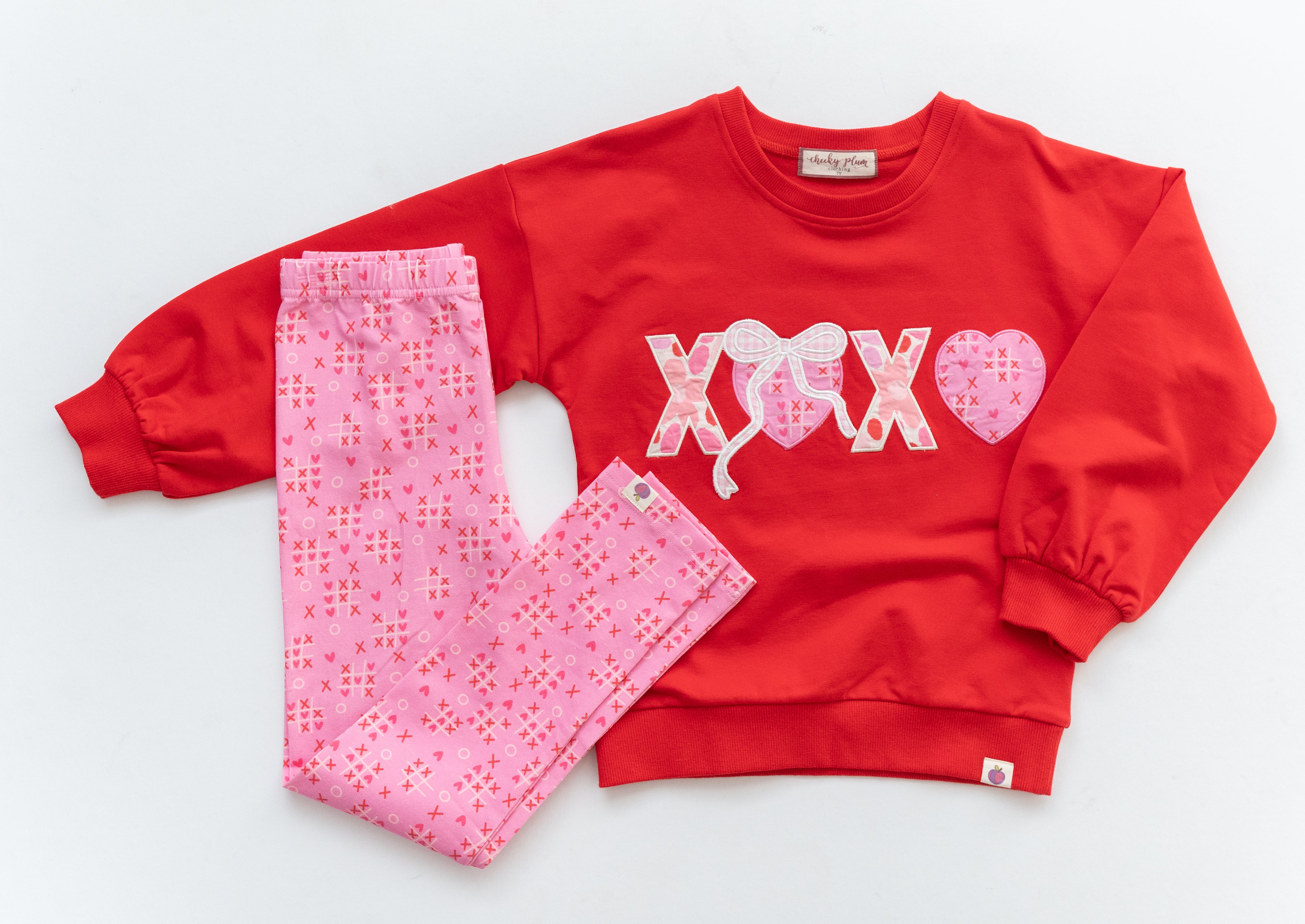 Applique Sweater - XOXO