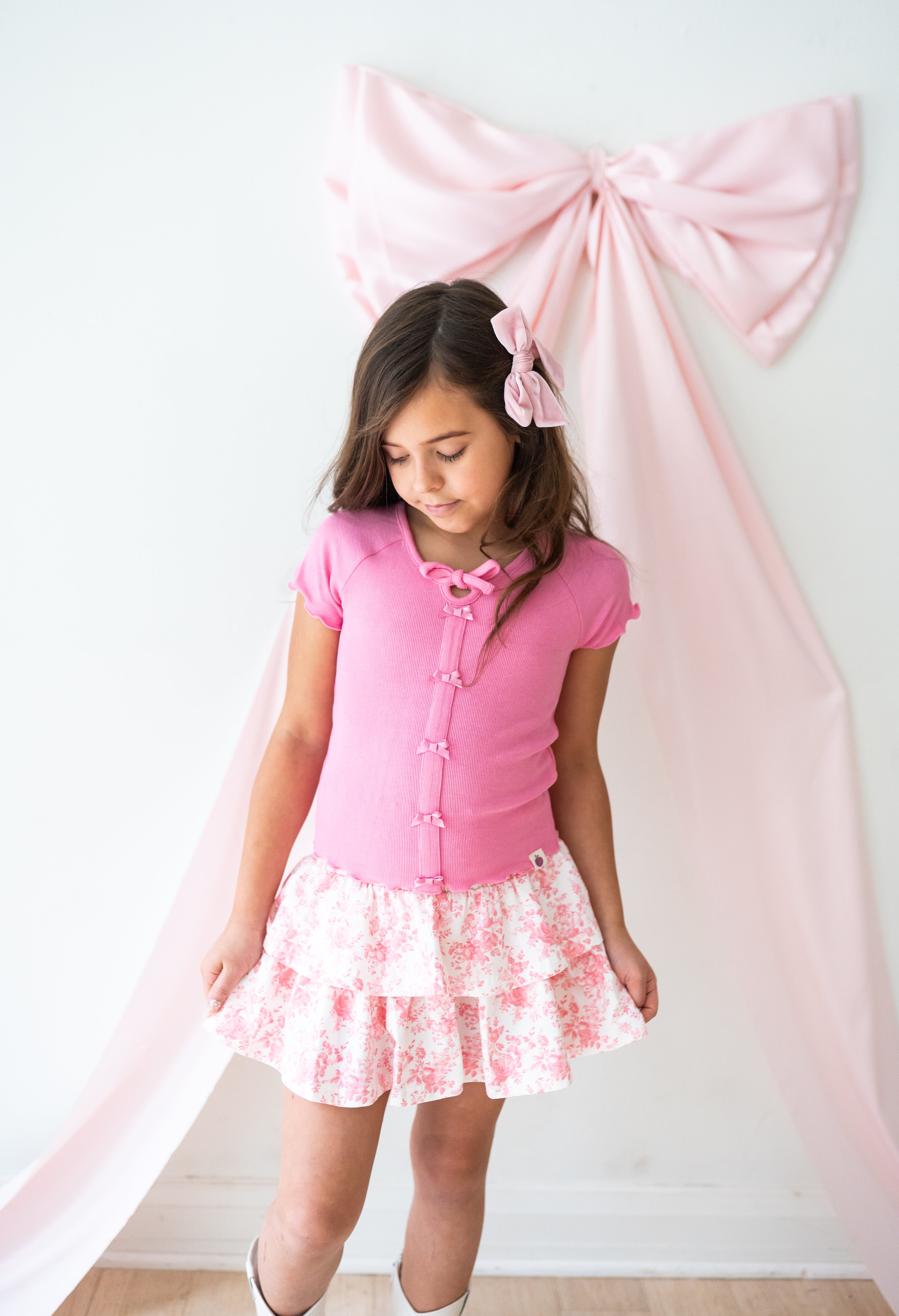 Bow Top - Toile de Rose (Pre-Order)