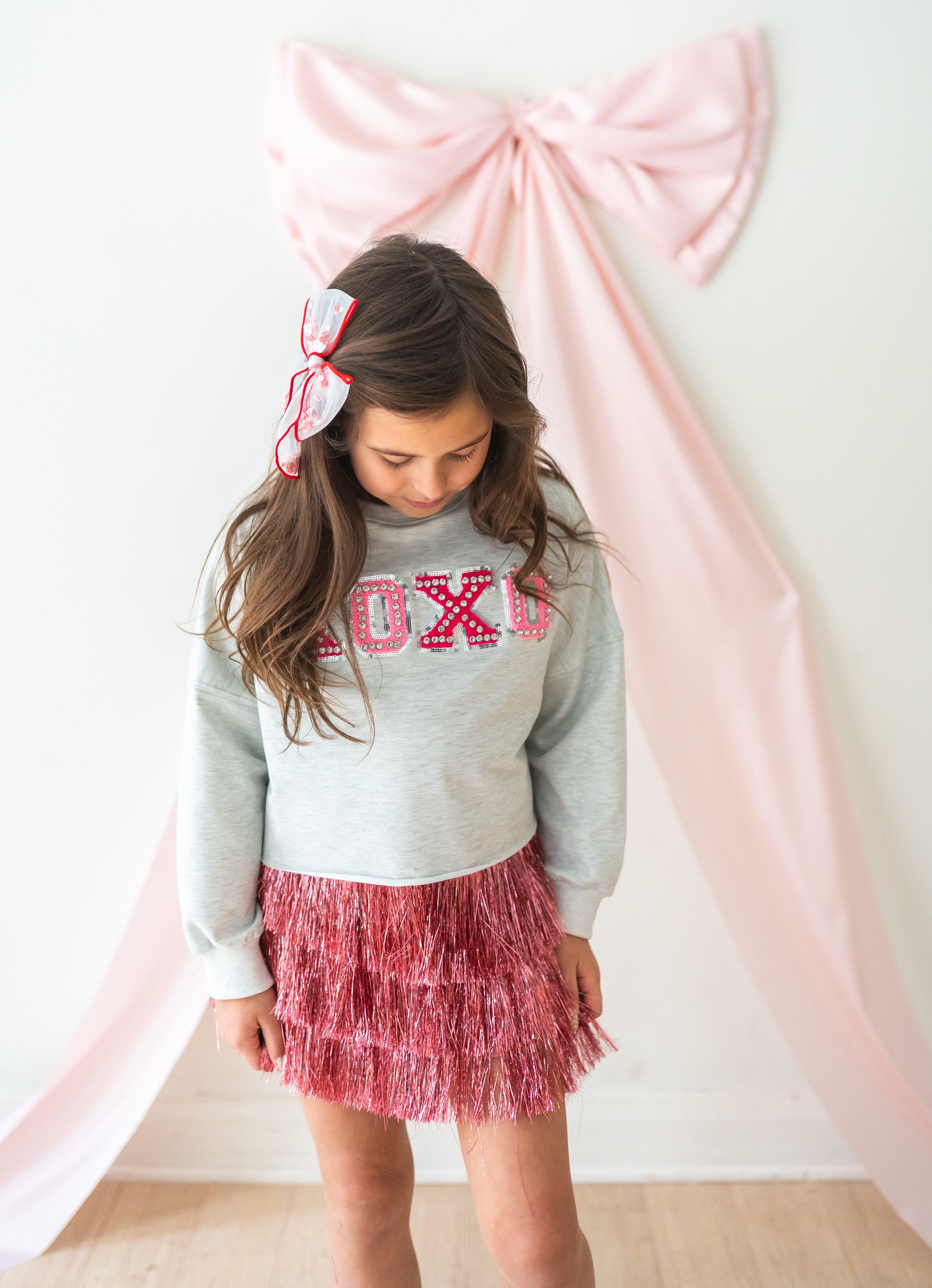 Sweater - Jeweled Xoxo