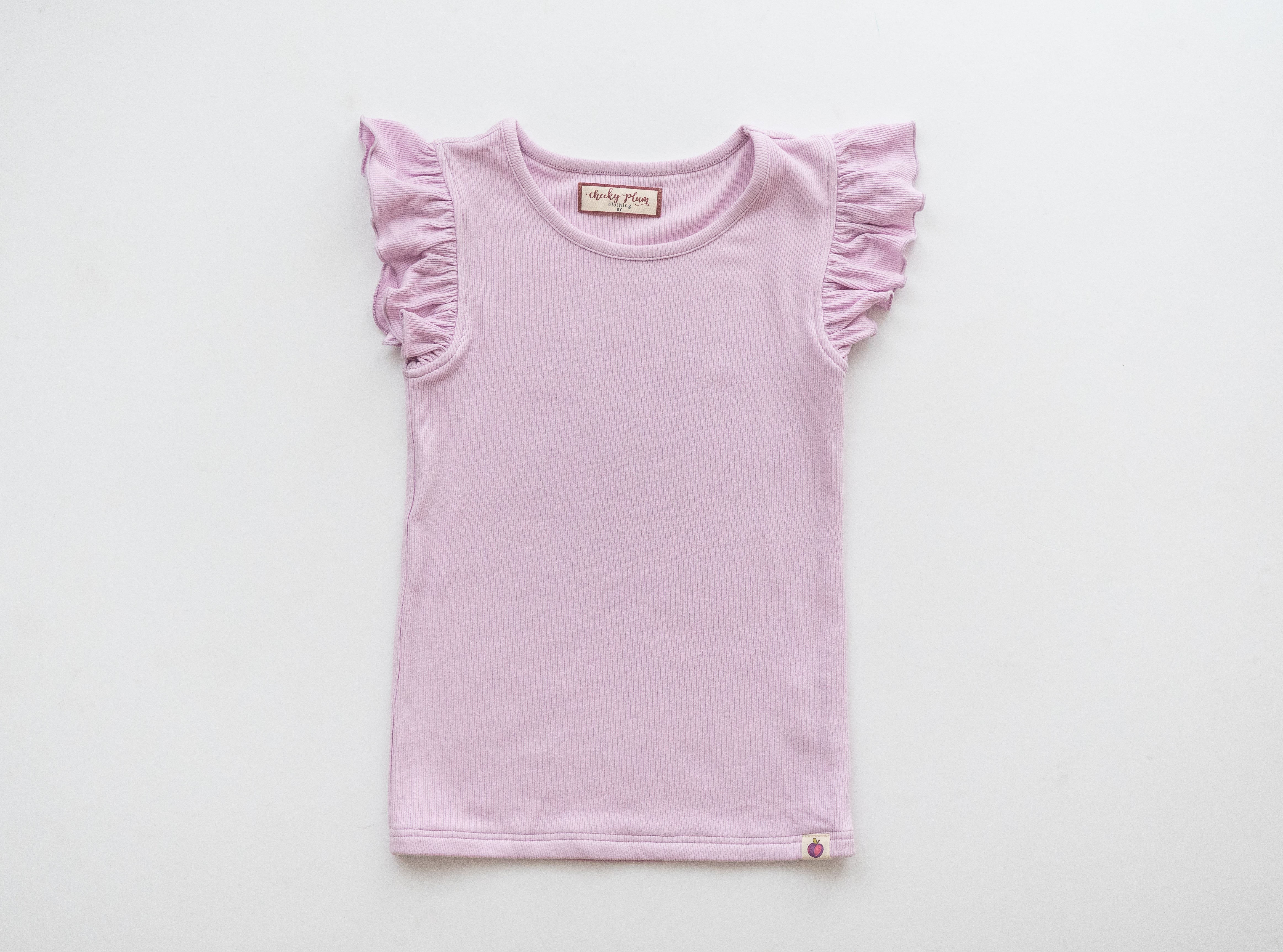 Ribbed Ruffle Top - Maison de Bloom