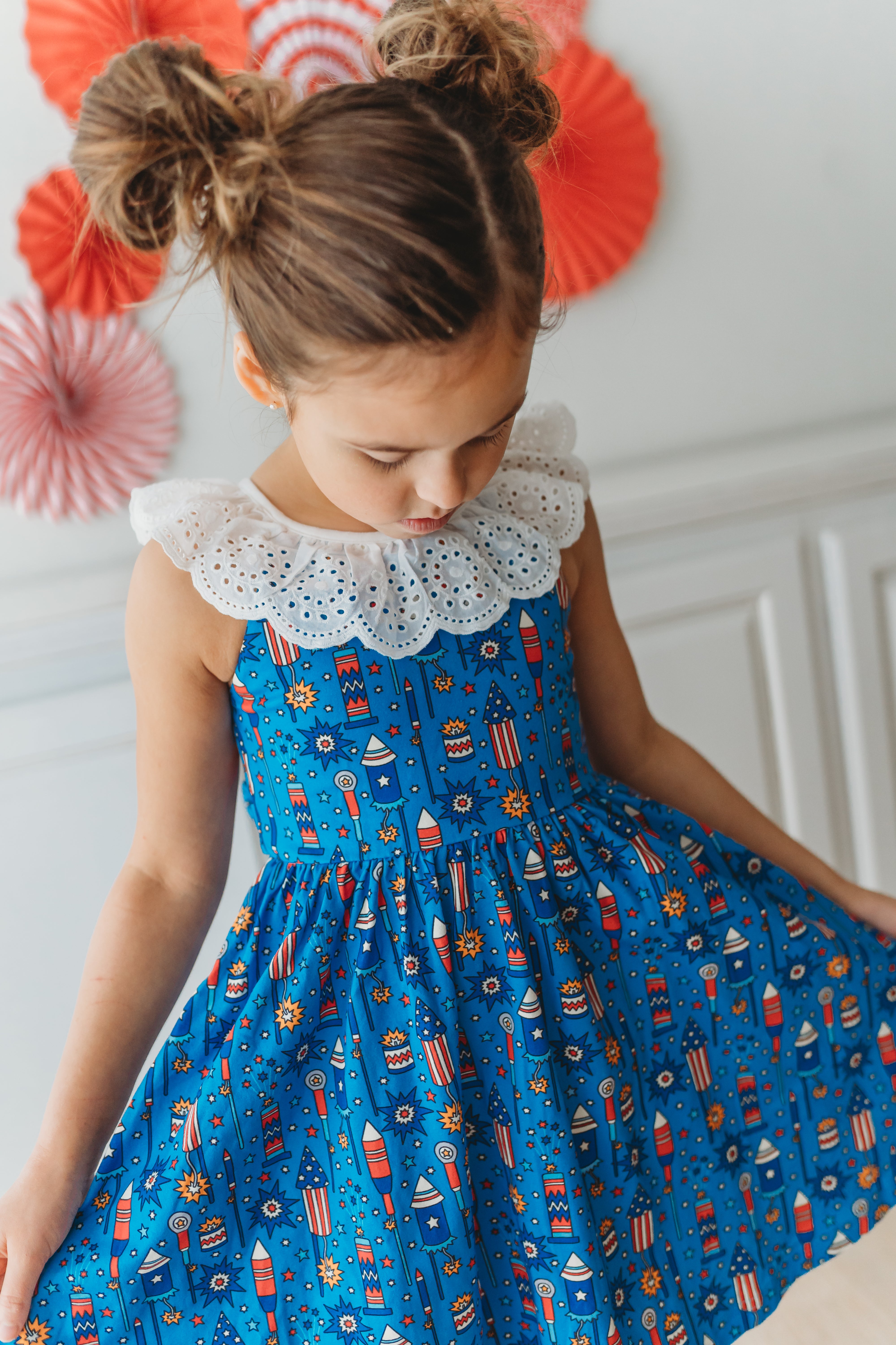 Penelope Knit Dress - Starburst Splendor