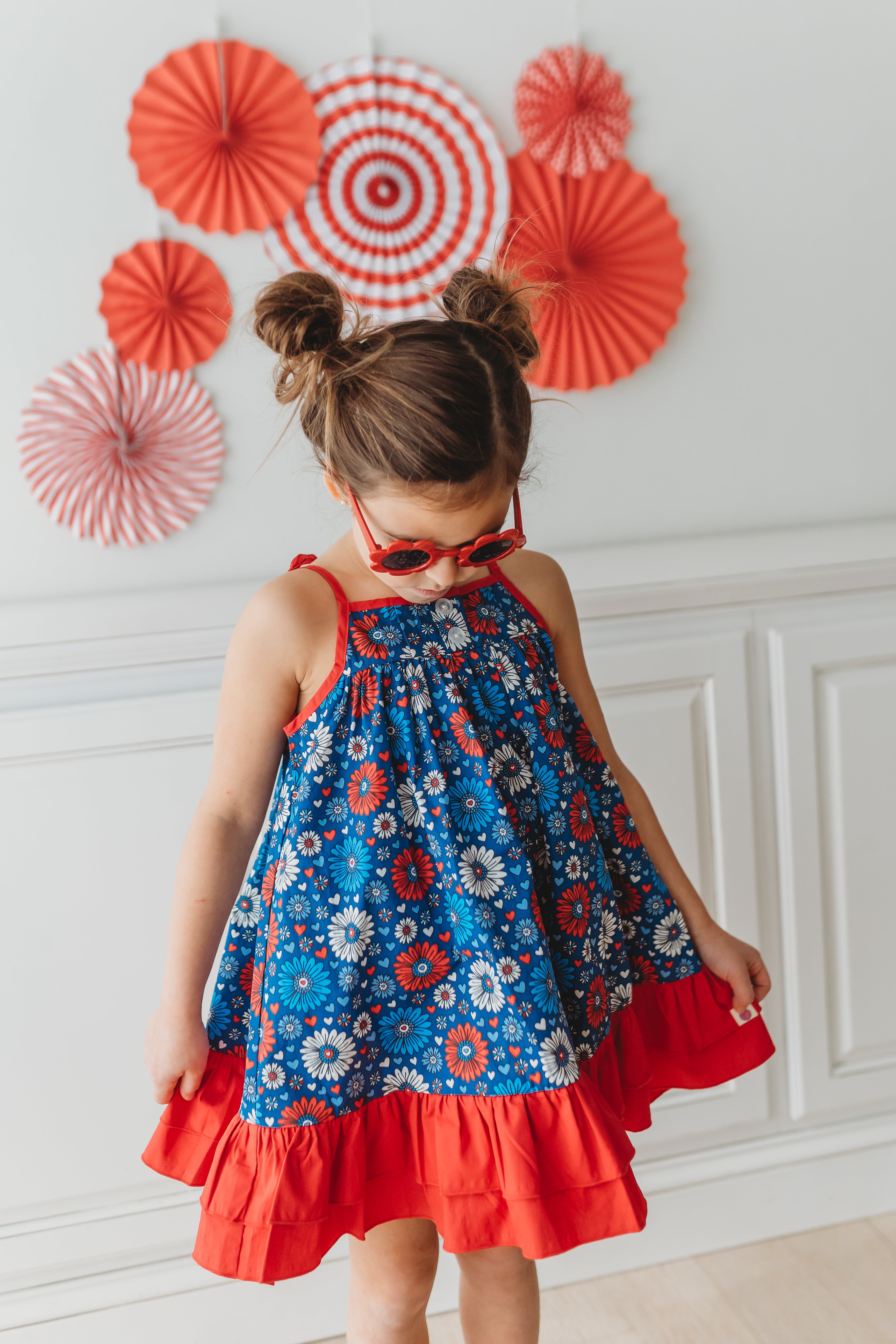 Stella Dress - Star Spangled Blossom (Pre-Order)