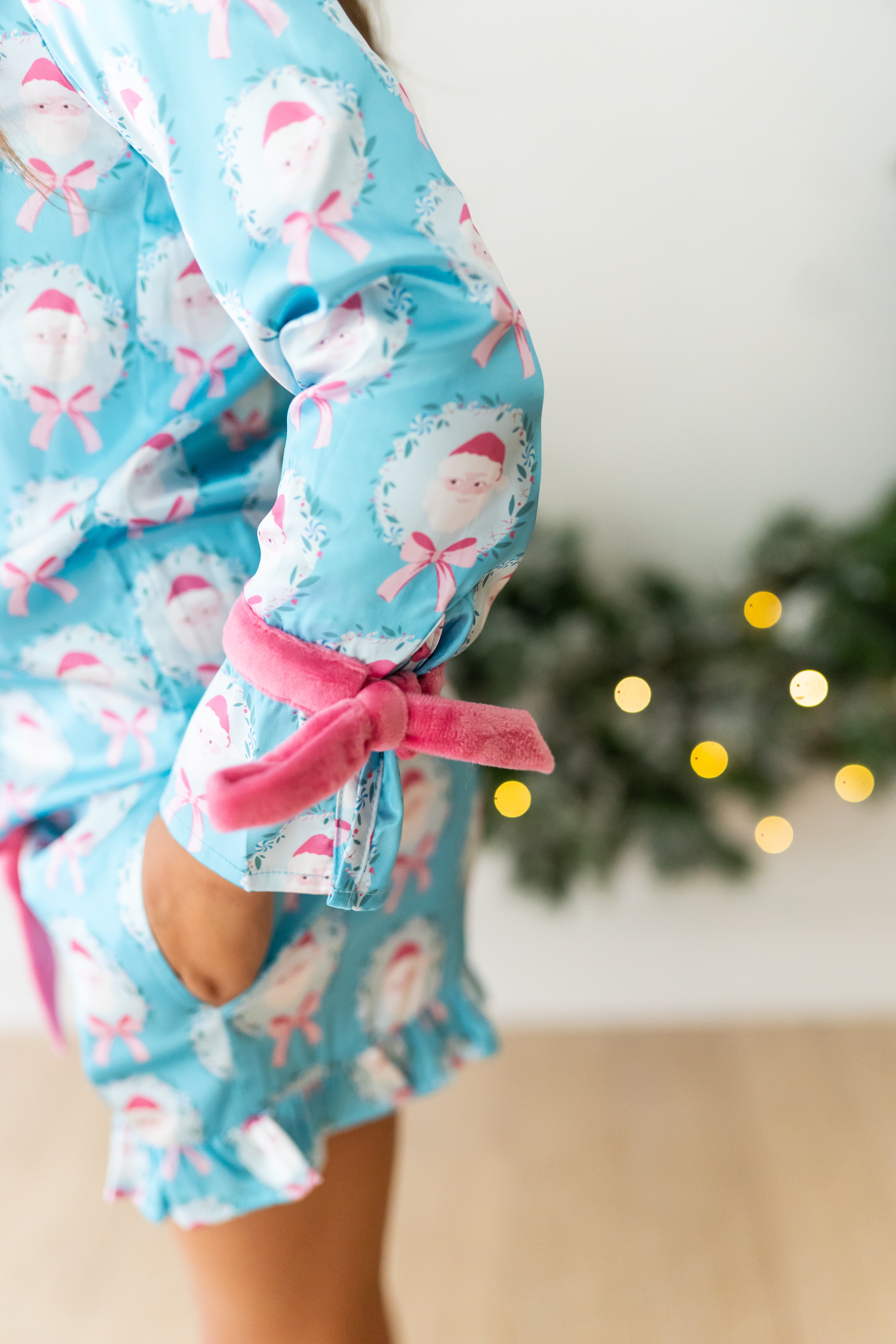 Satin Loungewear Set - Teal Tidings (Pre-Order)