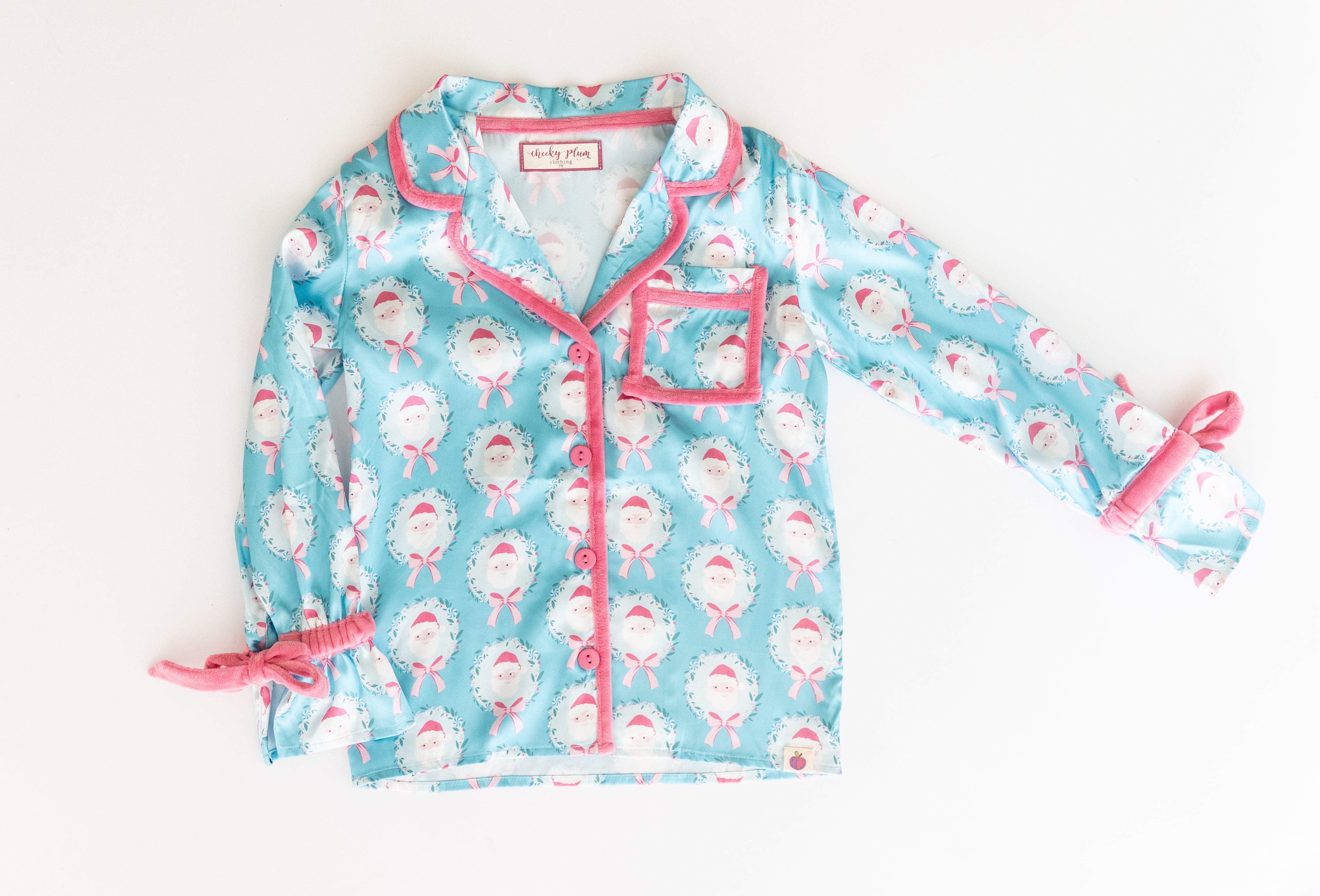 Satin Loungewear Set - Teal Tidings (Pre-Order)