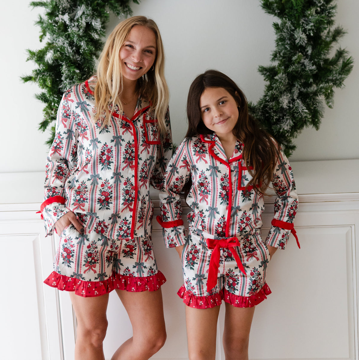 Women's Satin Loungewear Set - Christmas Keepsake (Pre-Order ships mid November)
