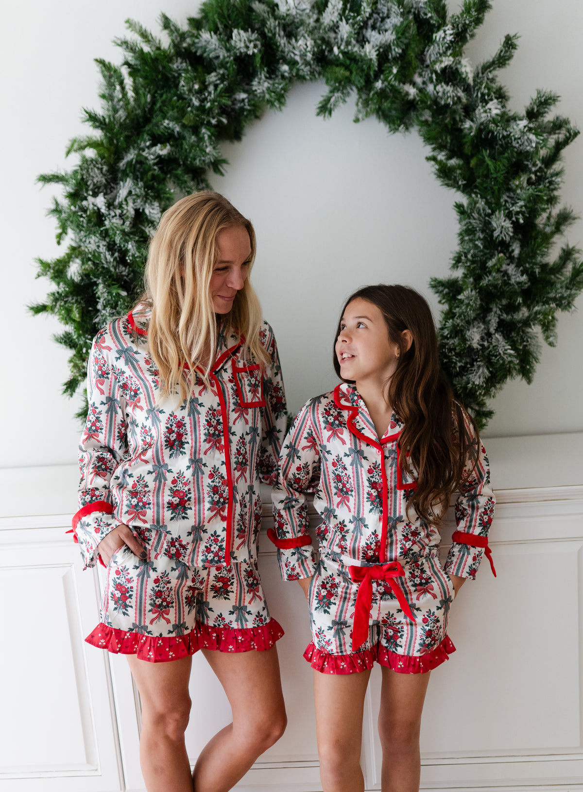Satin Loungewear Set - Christmas Keepsake (Pre-Order ships mid November)