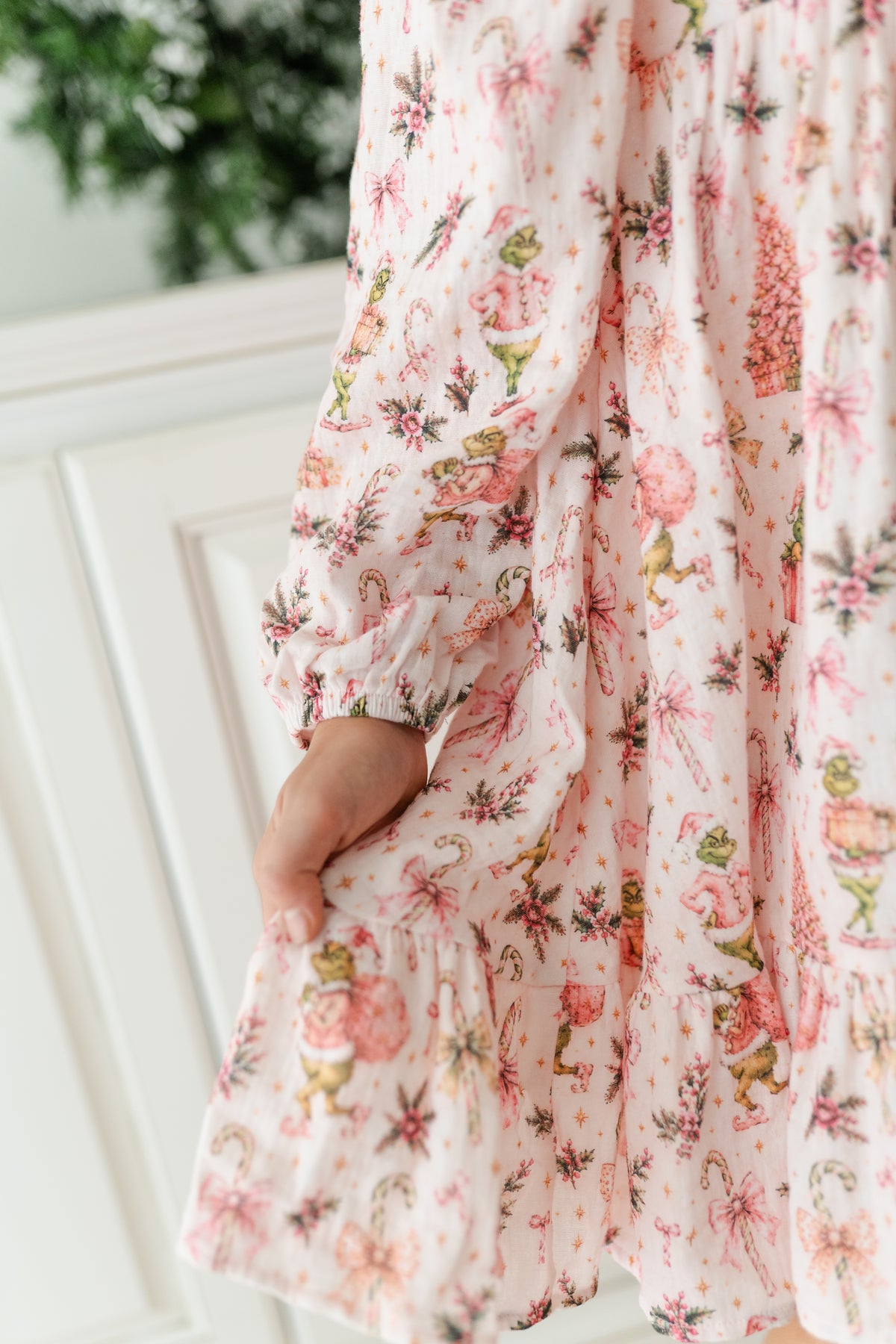 Puff Sleeve Gauze Dress - Merry Mischief (Pre-Order ships end of October)