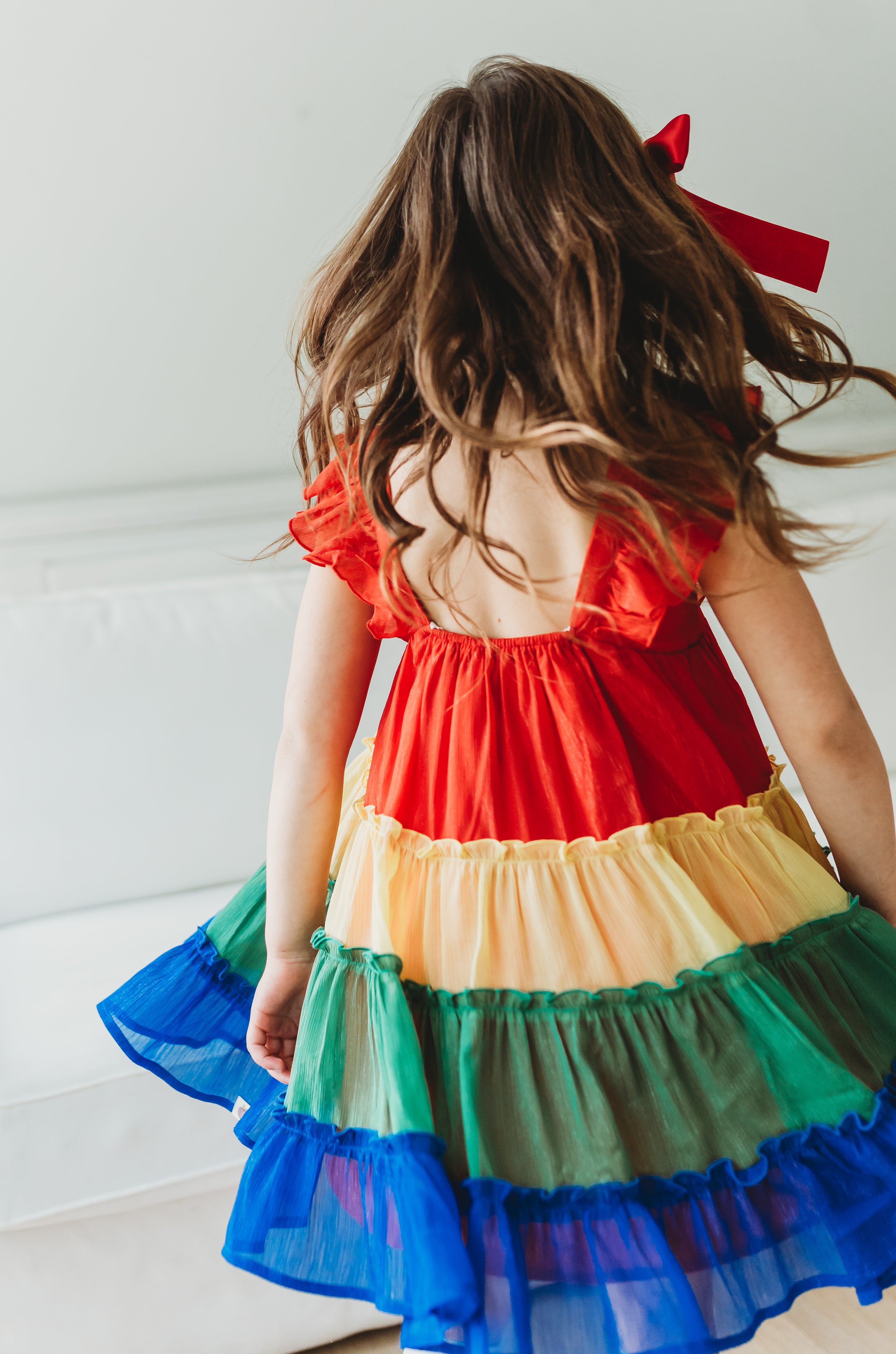 Brielle Shimmer Dress - Crayon Craze