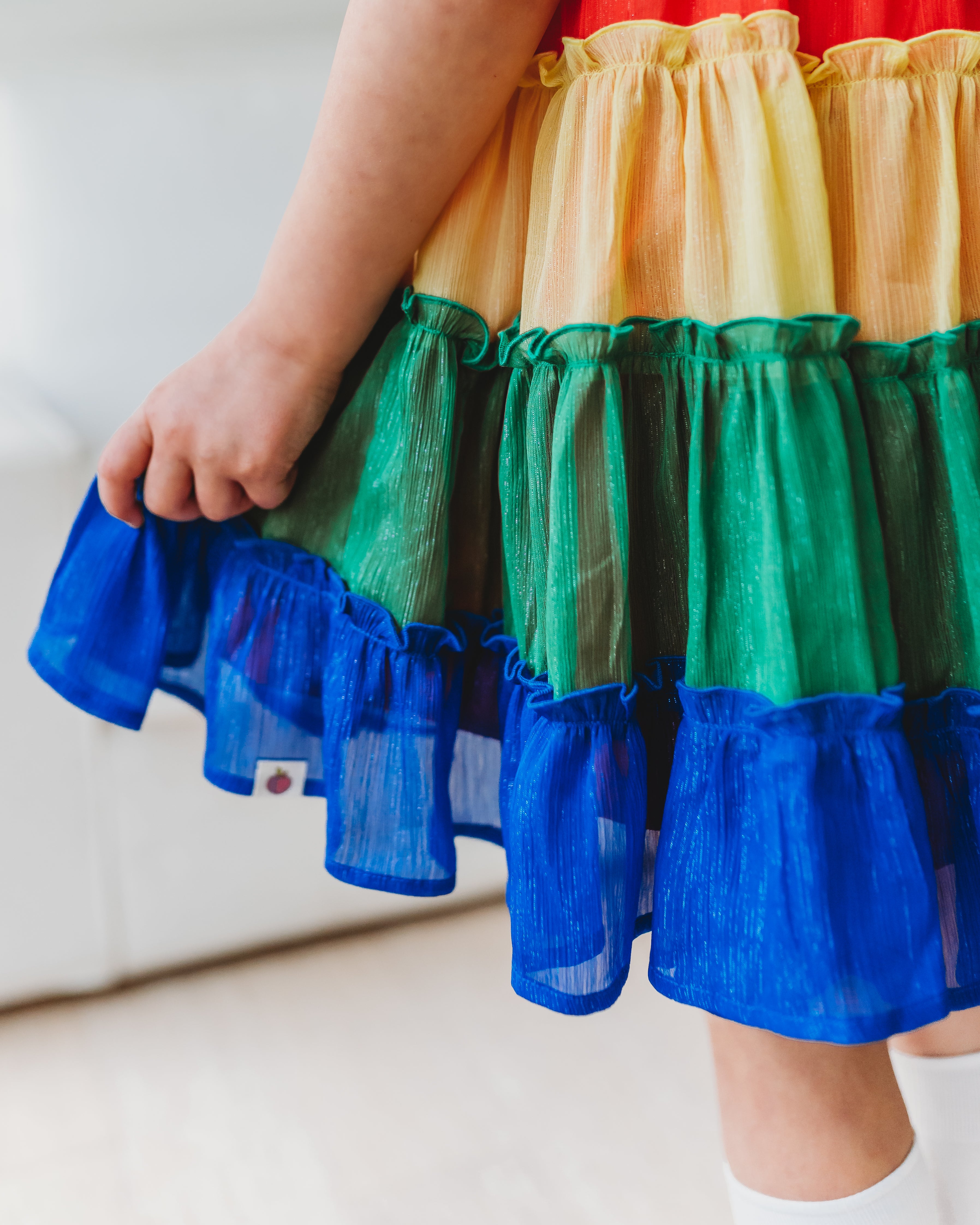 Brielle Shimmer Dress - Crayon Craze