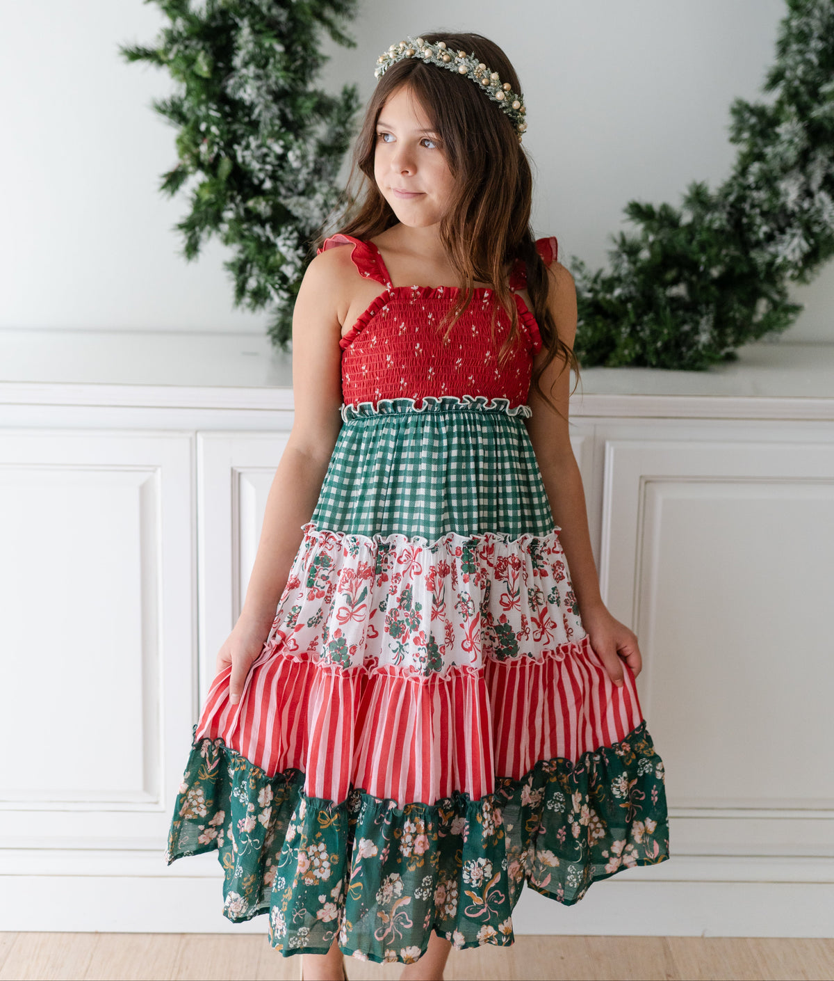 Fiona Maxi Dress - Merry Magnolia (Pre-Order ships end of October)