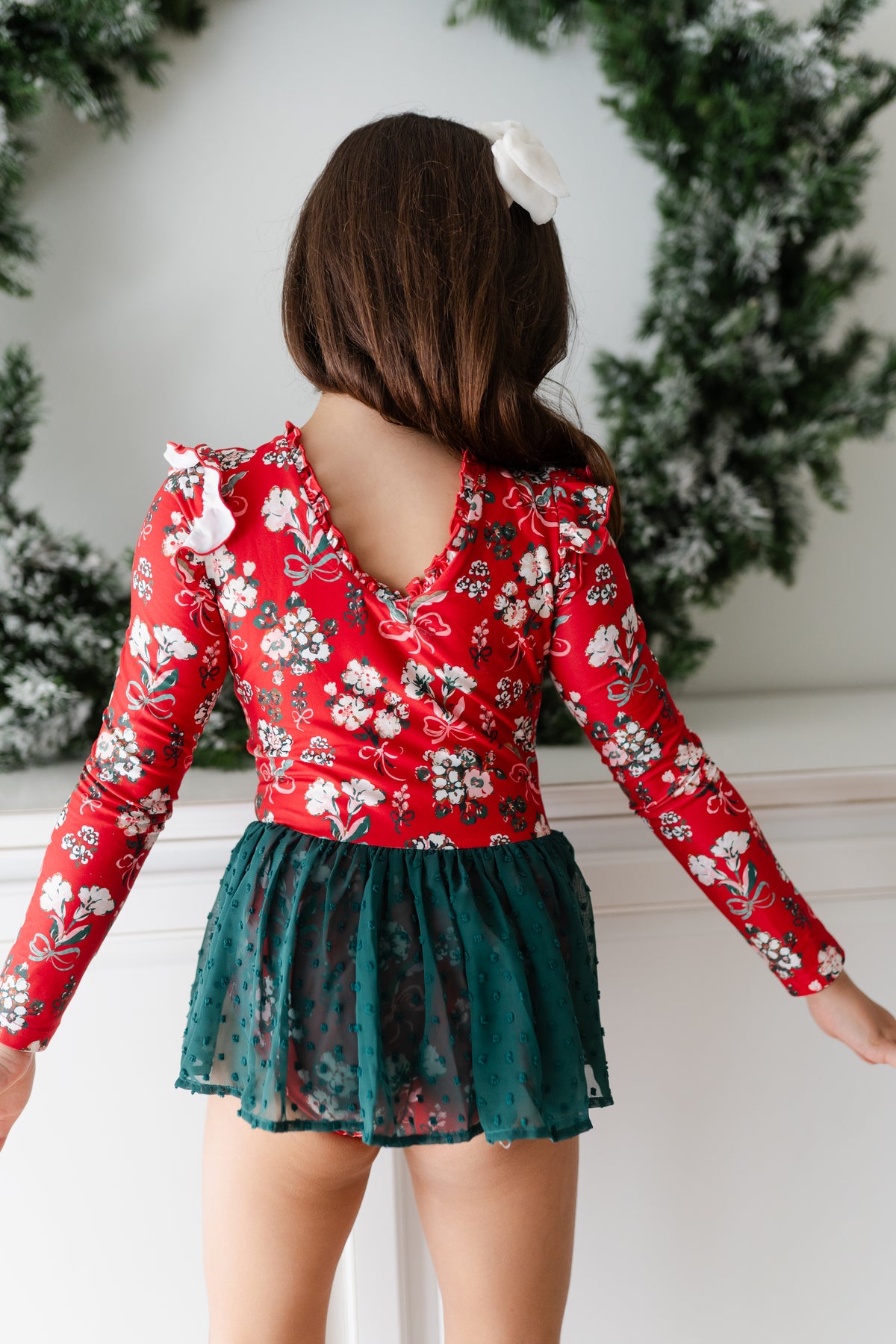 Leotard - Merry Magnolia (Pre-Order ships end of October)