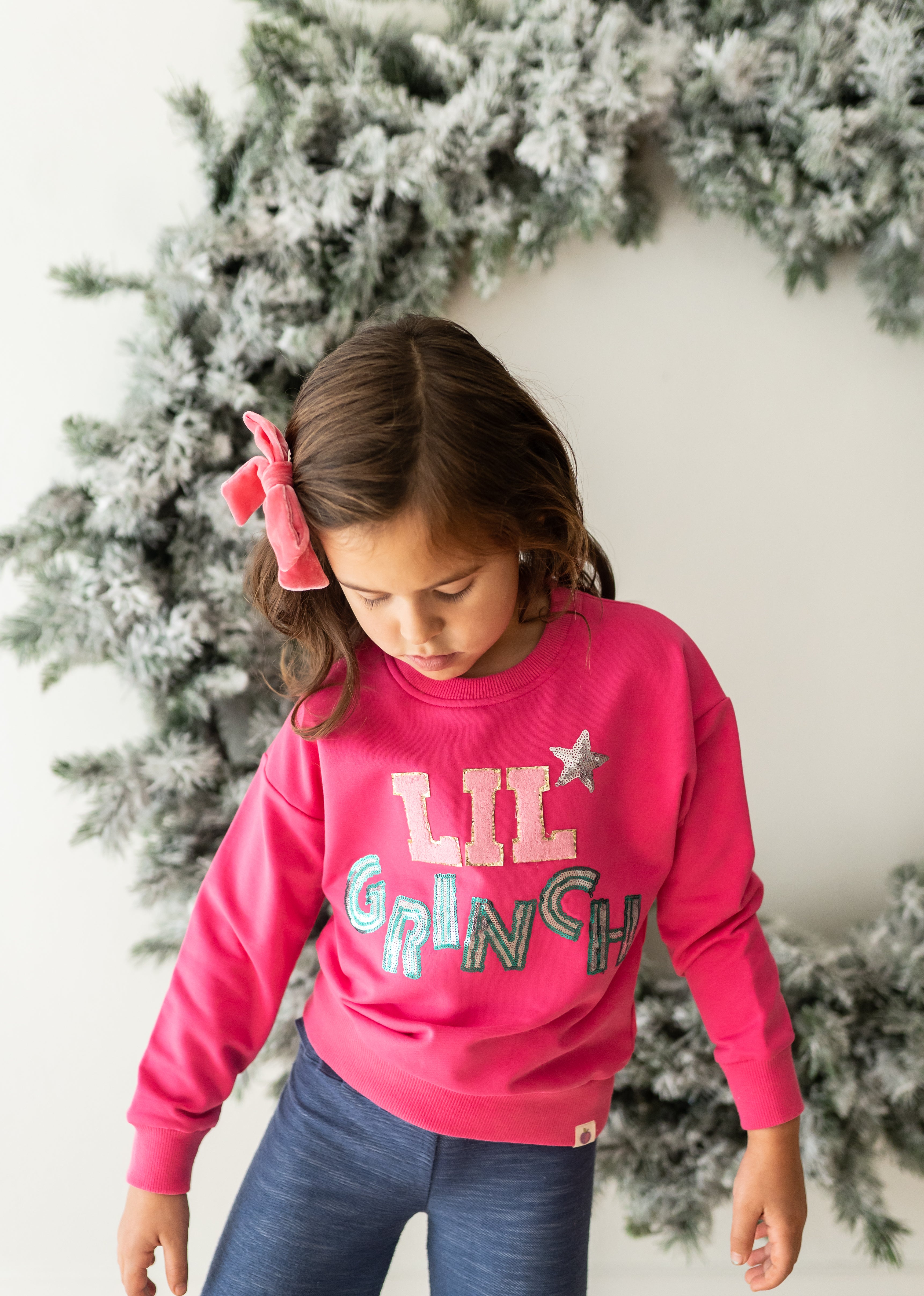 Chenille Sweatshirt - Lil' Grinch (Pre-Order)