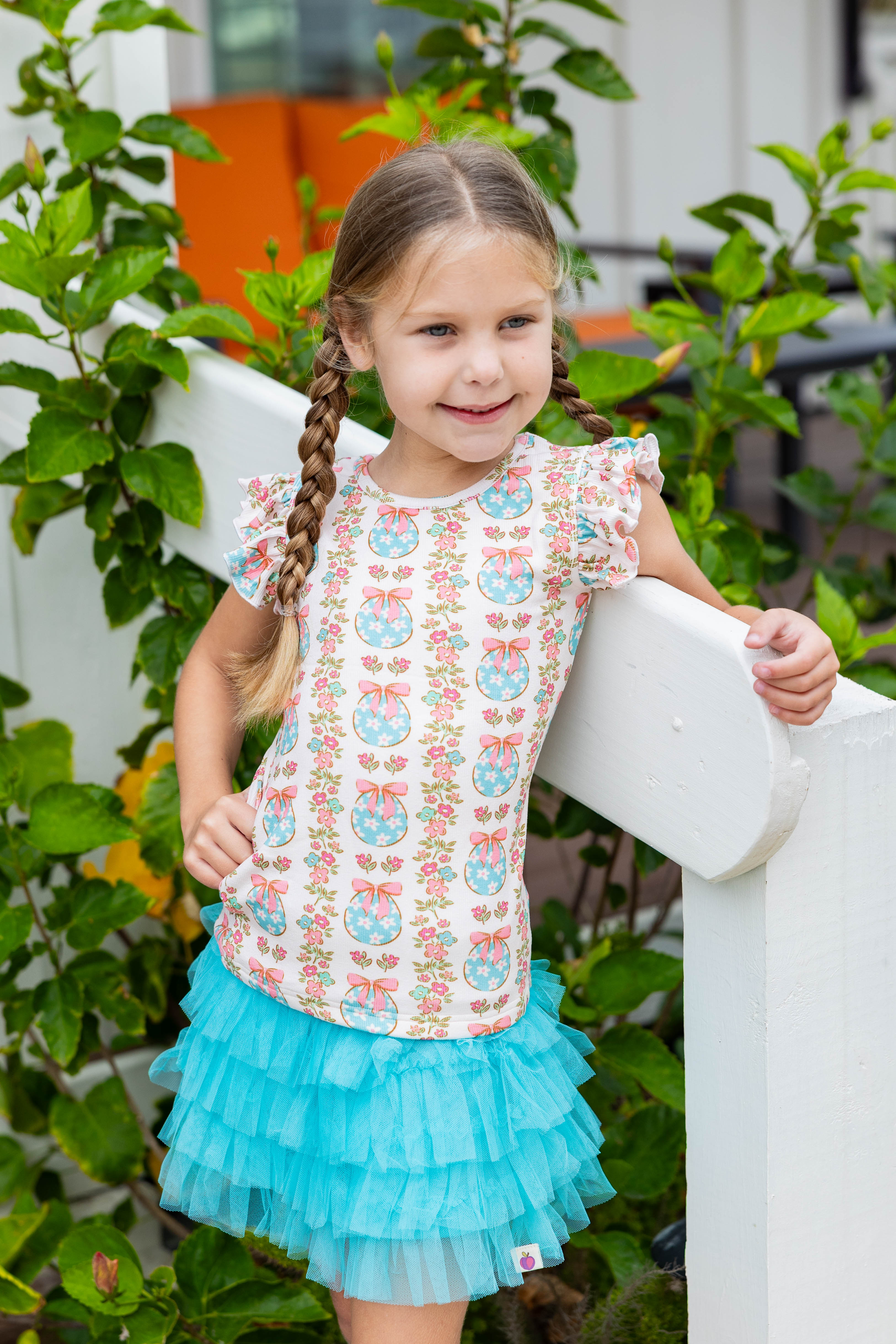 Ribbed Ruffle Top - The Egg Hunt Edit