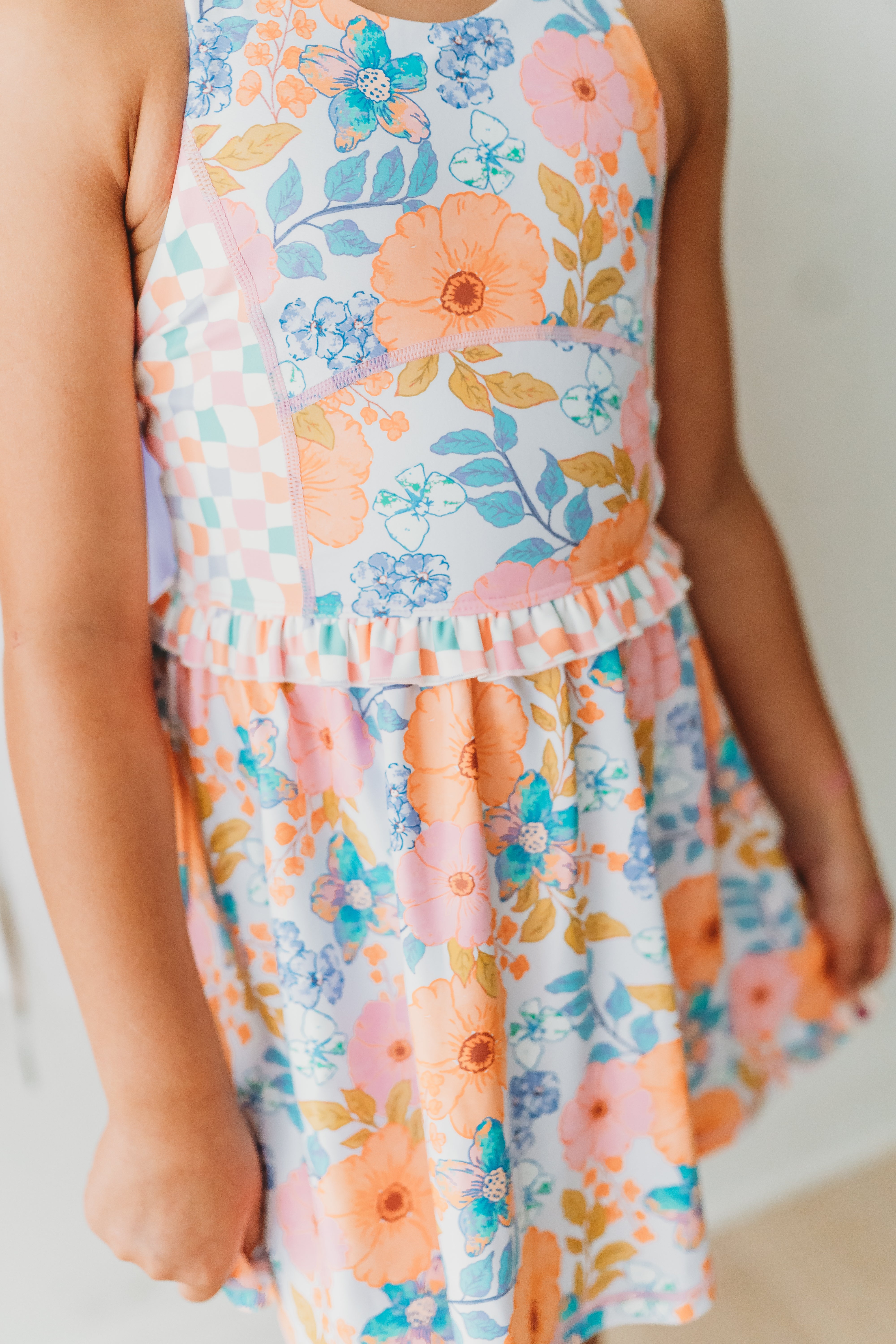 Athletic Dress - Flamingo Fantasy