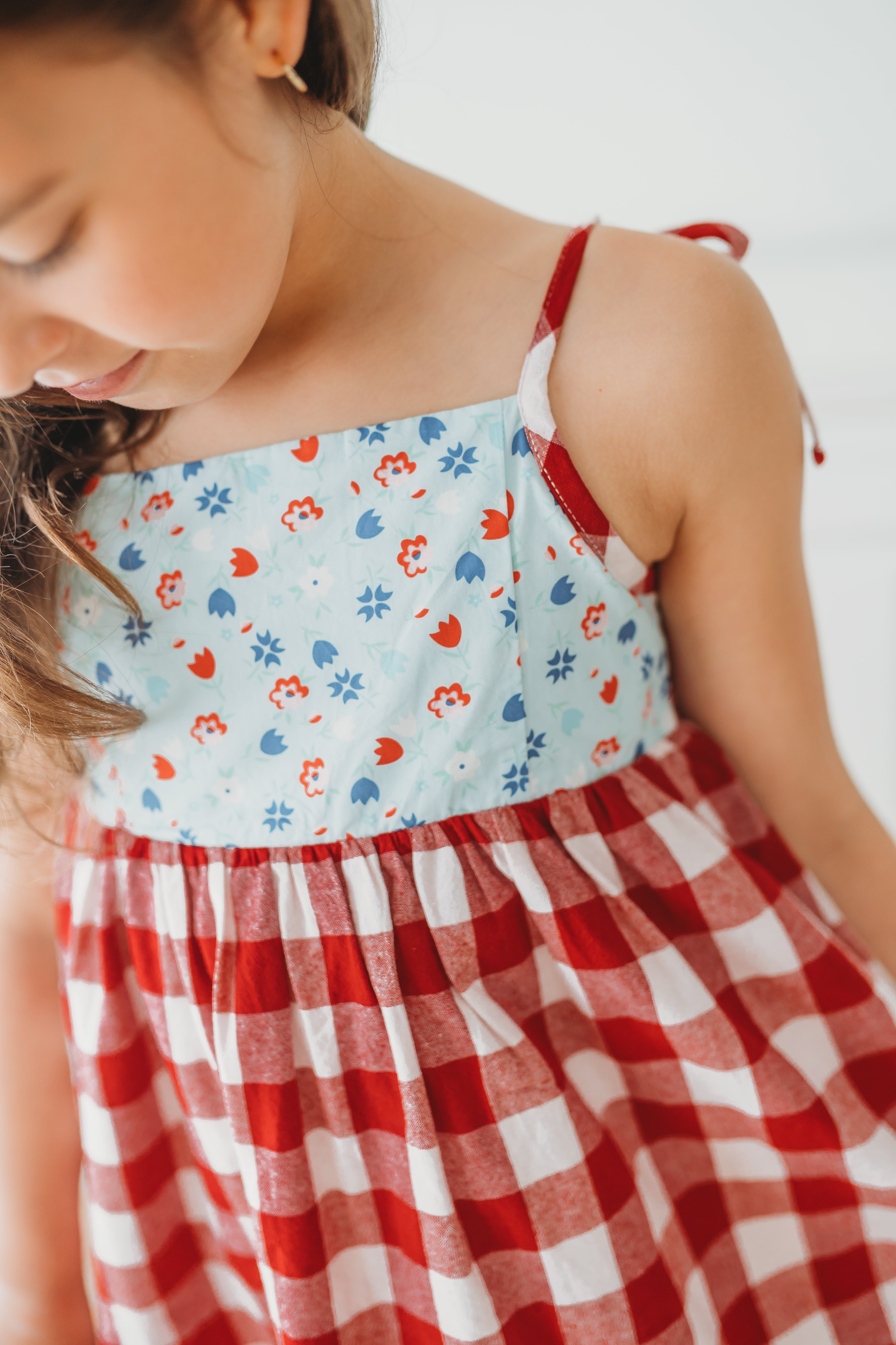 Elara Dress - Gingham & Glory
