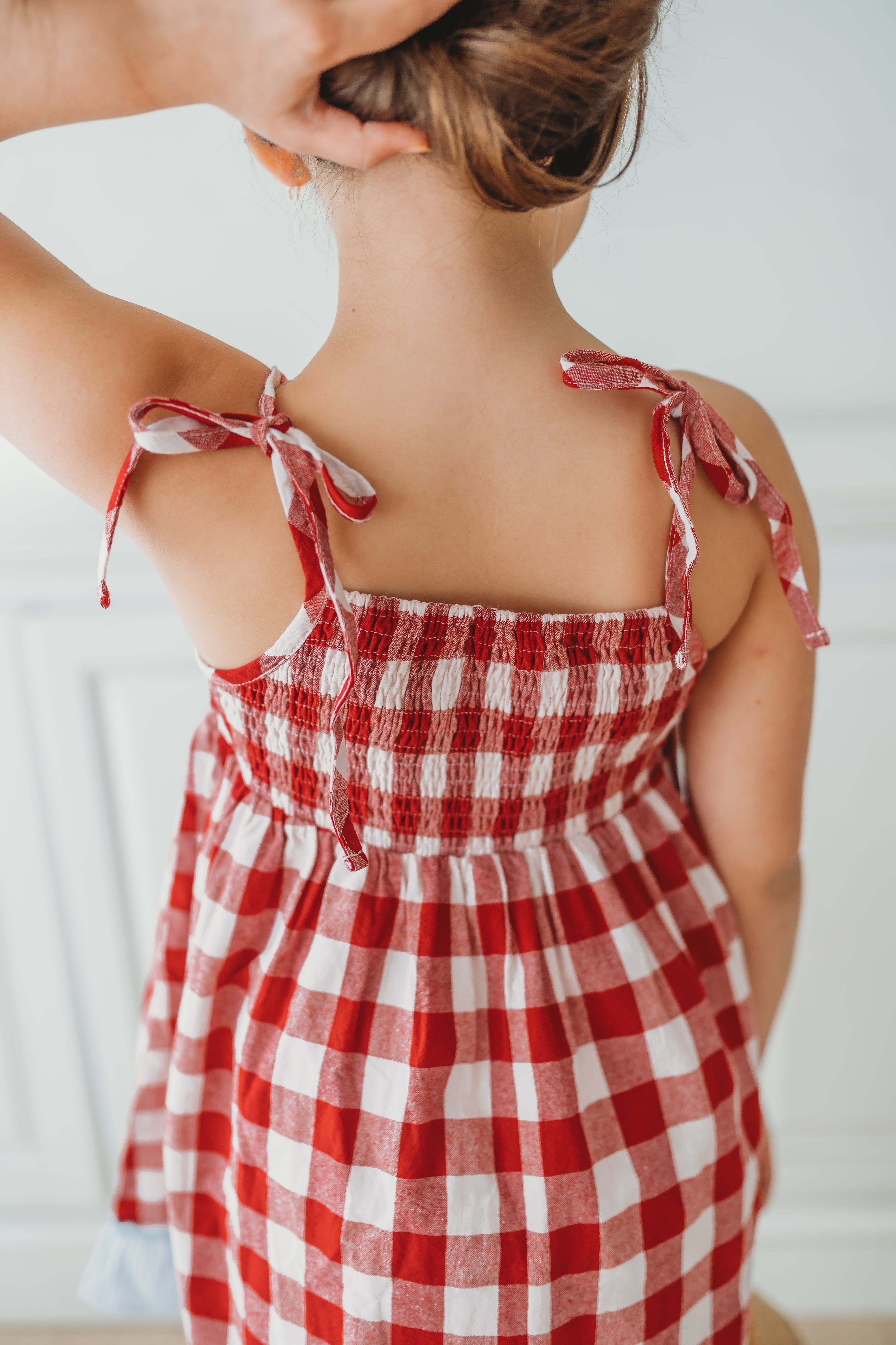 Elara Dress - Gingham & Glory