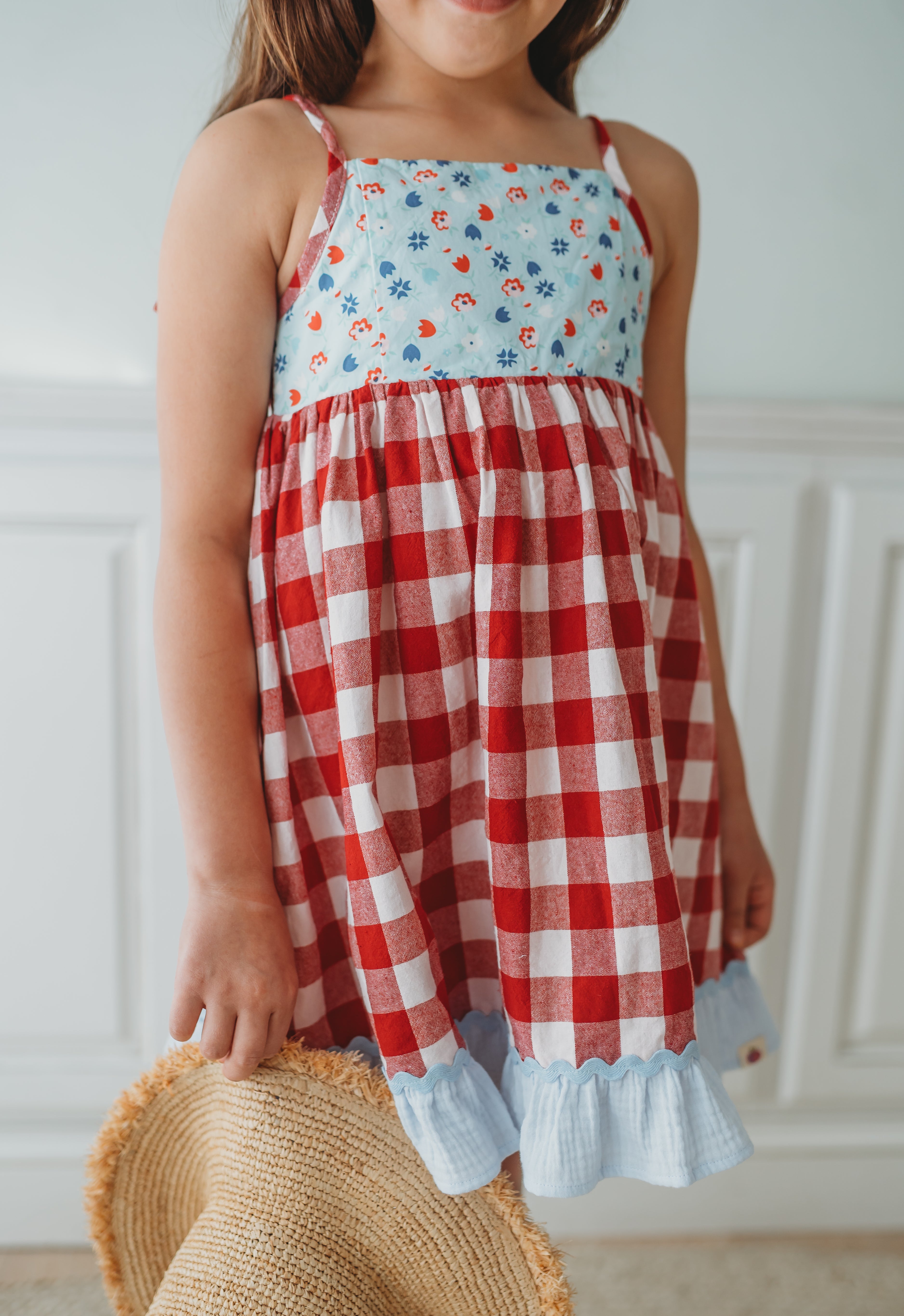 Elara Dress - Gingham & Glory