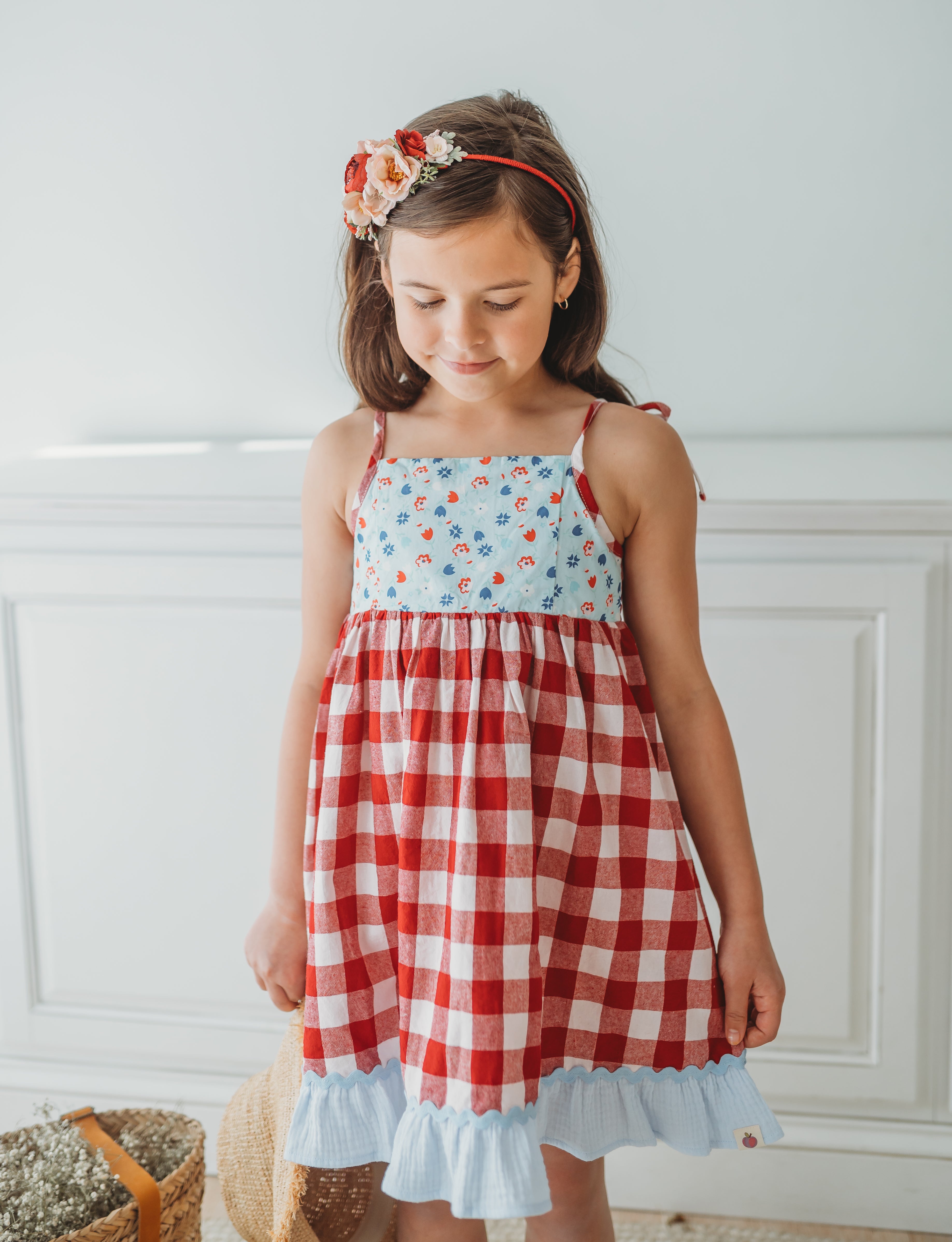 Elara Dress - Gingham & Glory