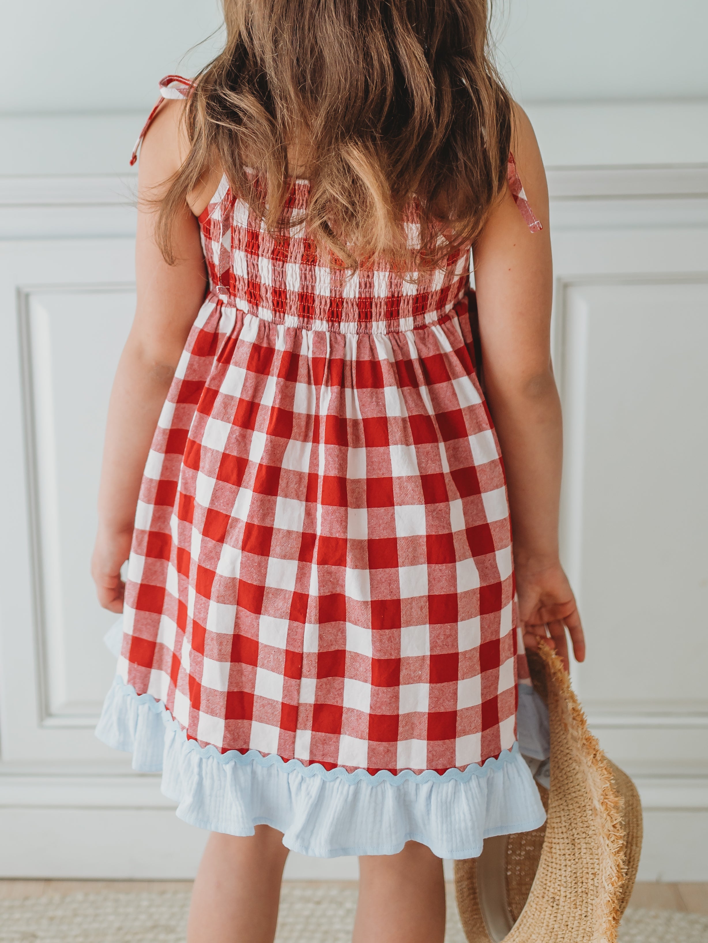 Elara Dress - Gingham & Glory