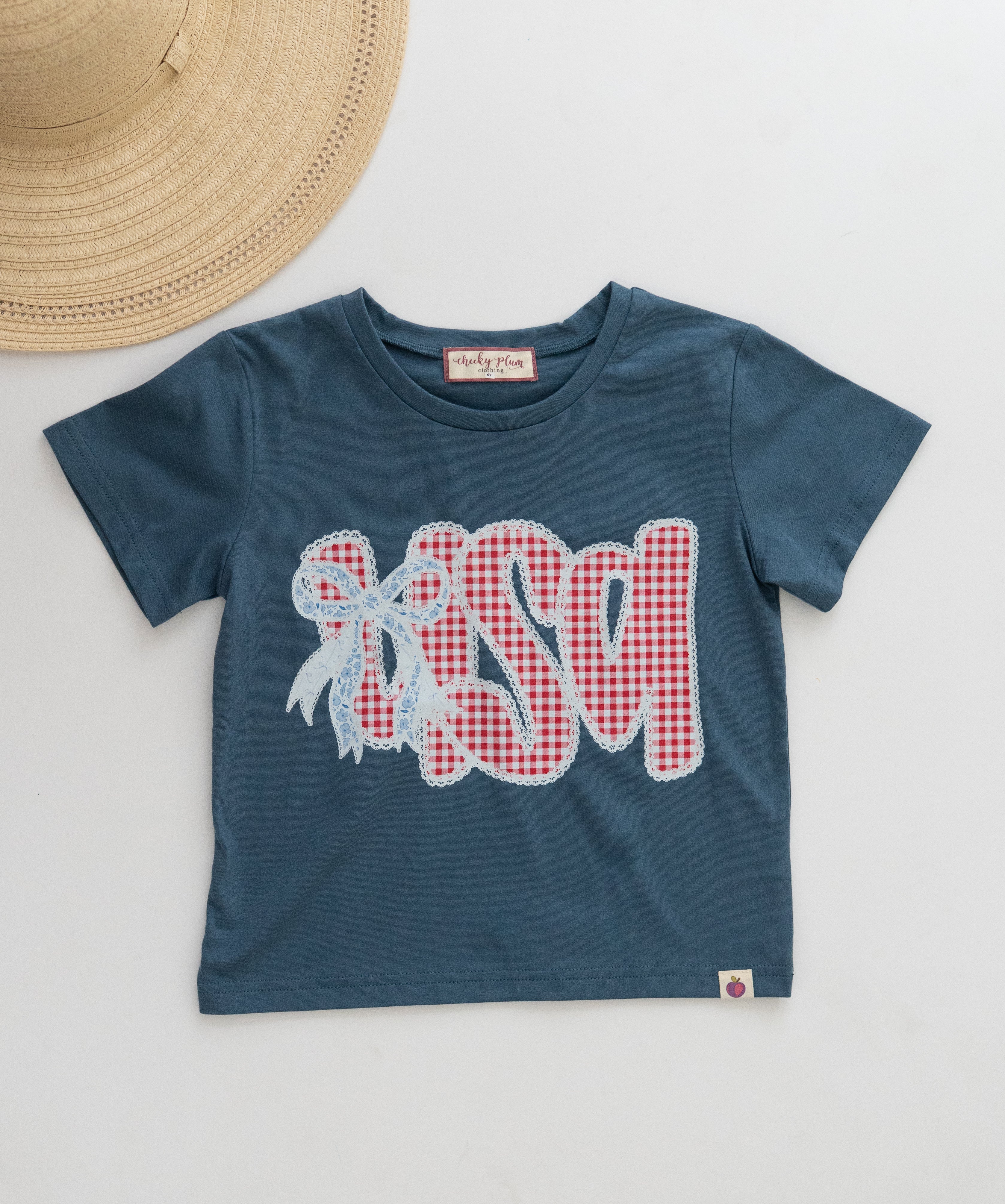 Applique Graphic Tee - USA Darling (Pre-Order)