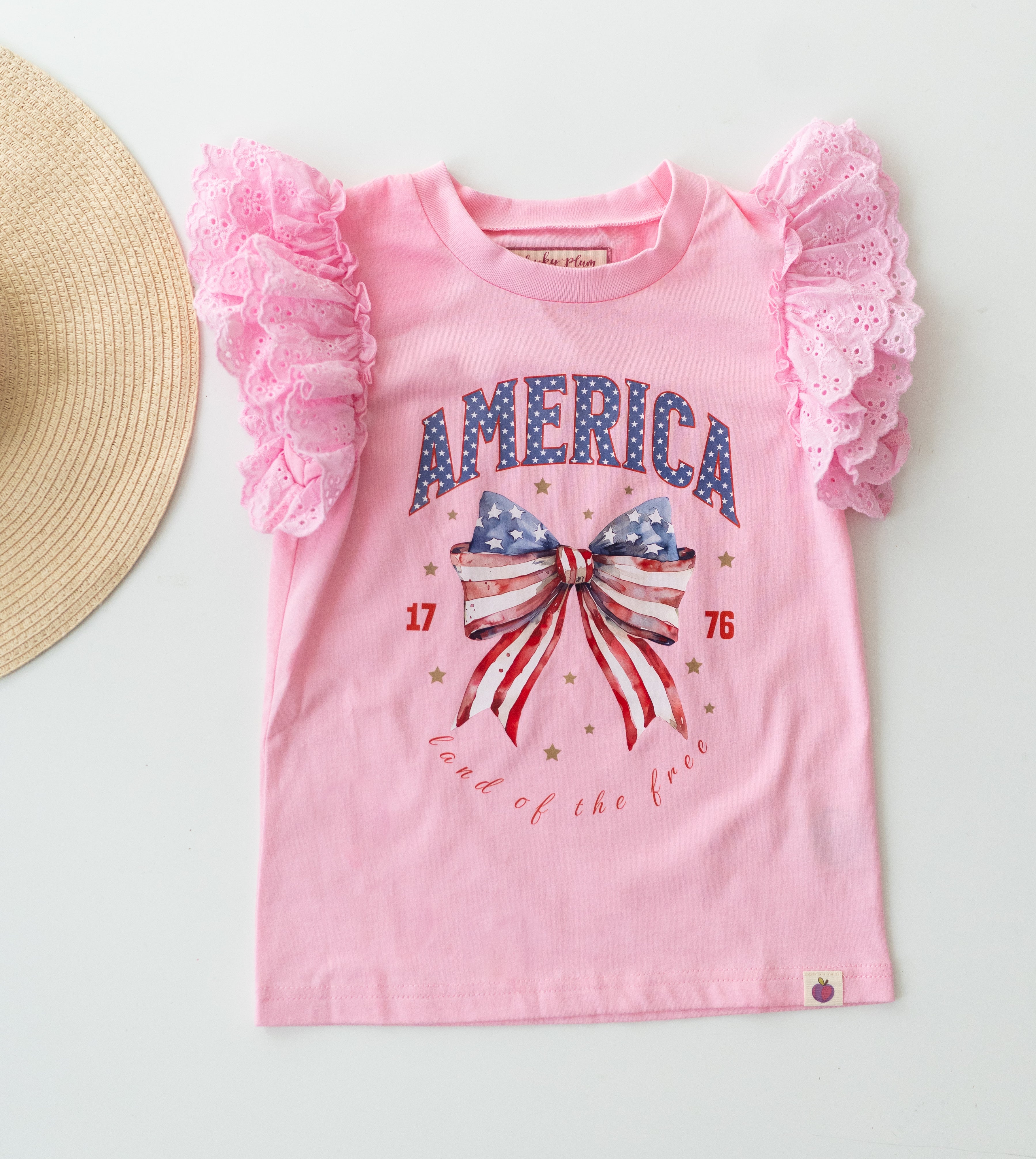 Vintage Eyelet Tee - Pretty in 1776