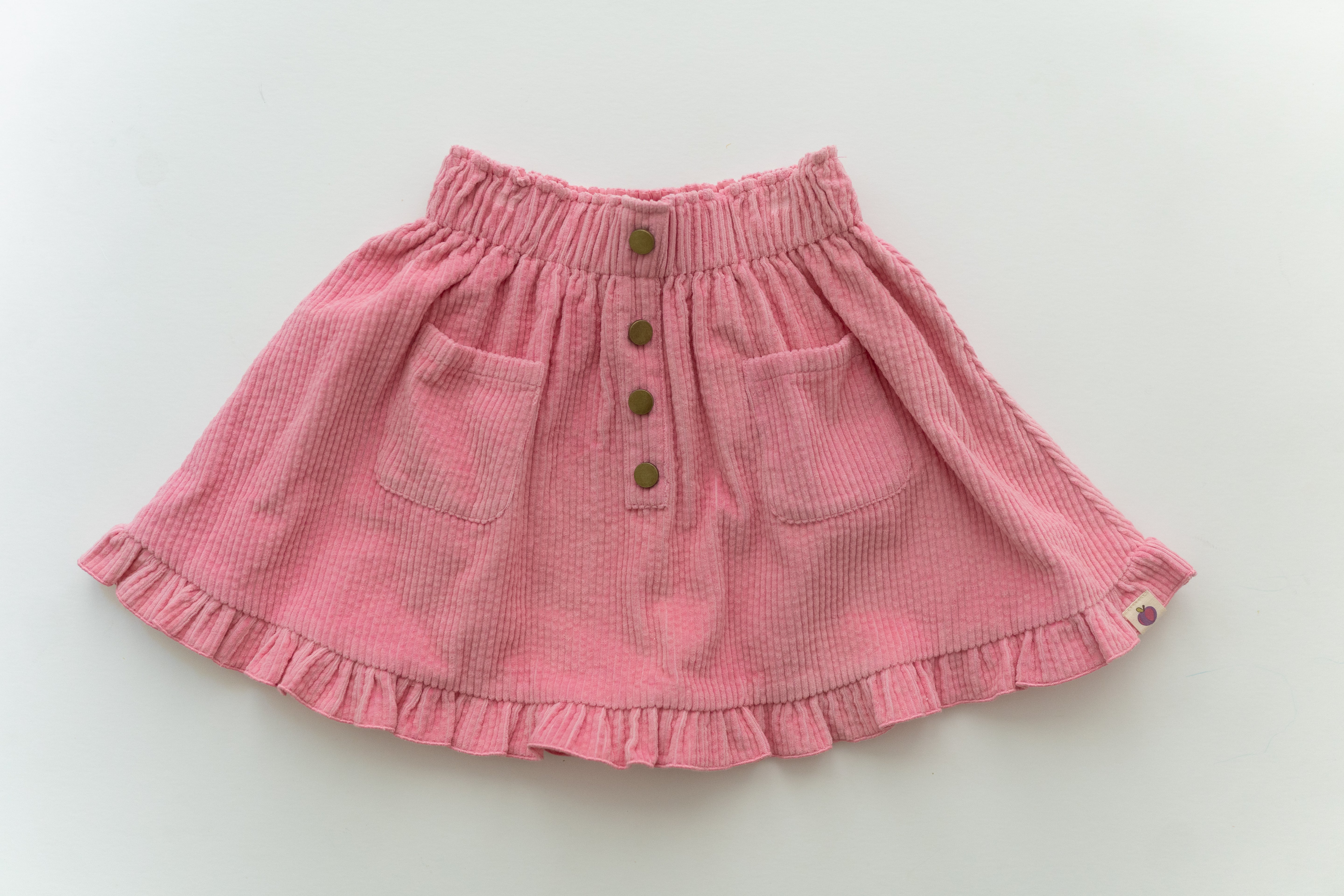 Vienna Corduroy Skirt - Amethyst Rose
