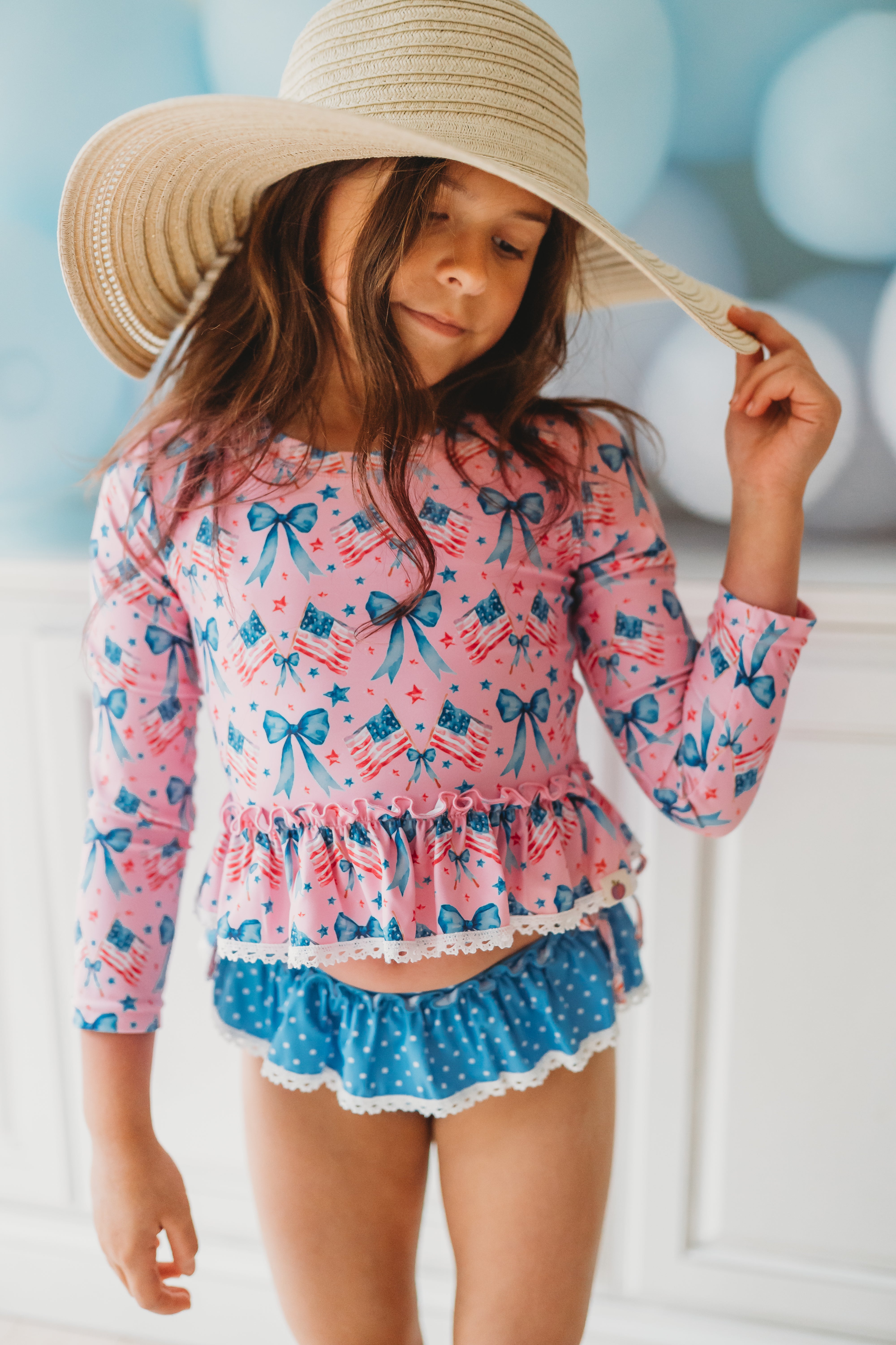 Rashguard Swimsuit - Rosy Revolution
