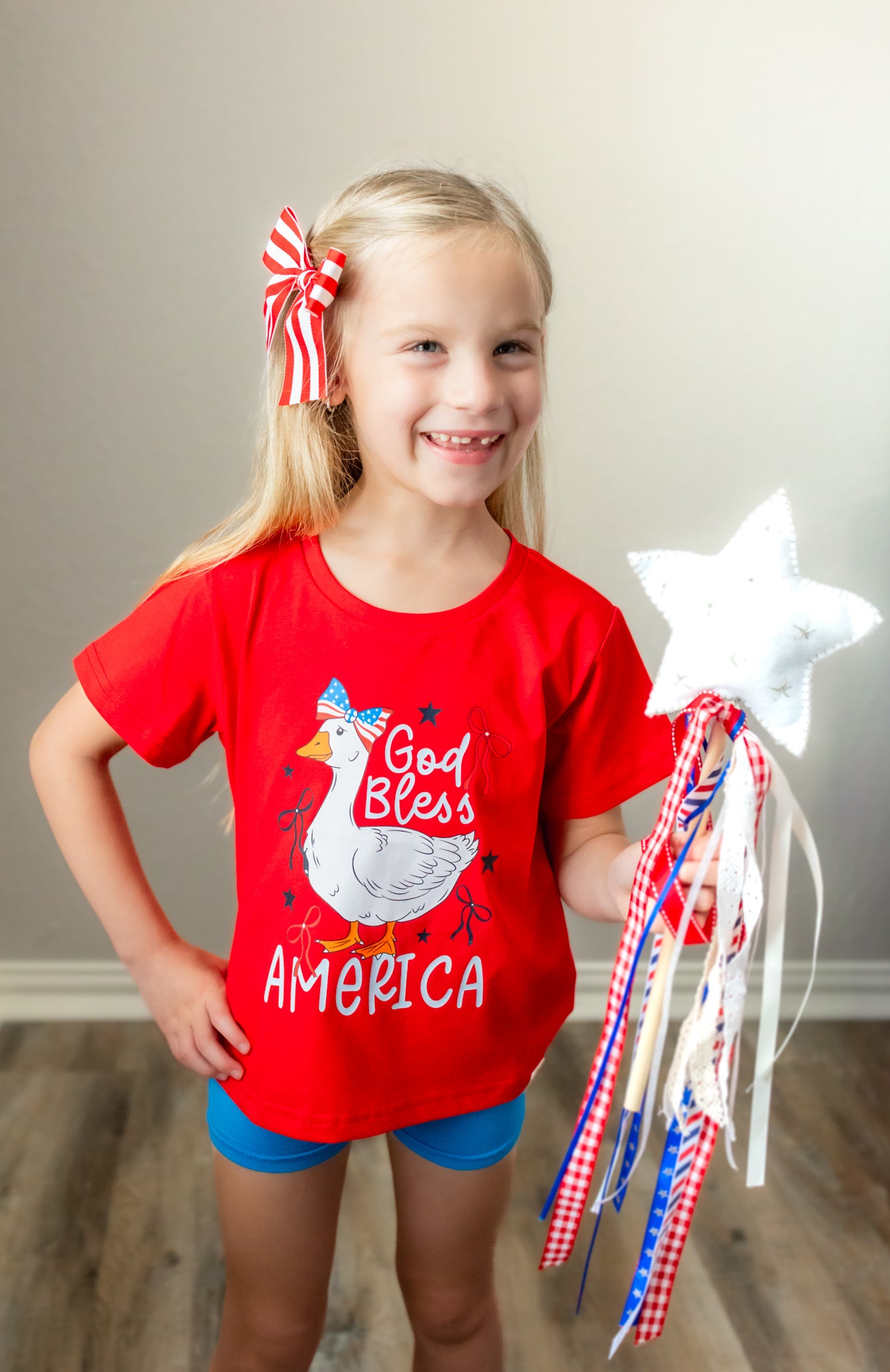 Graphic Tee - Patriotic Quacks