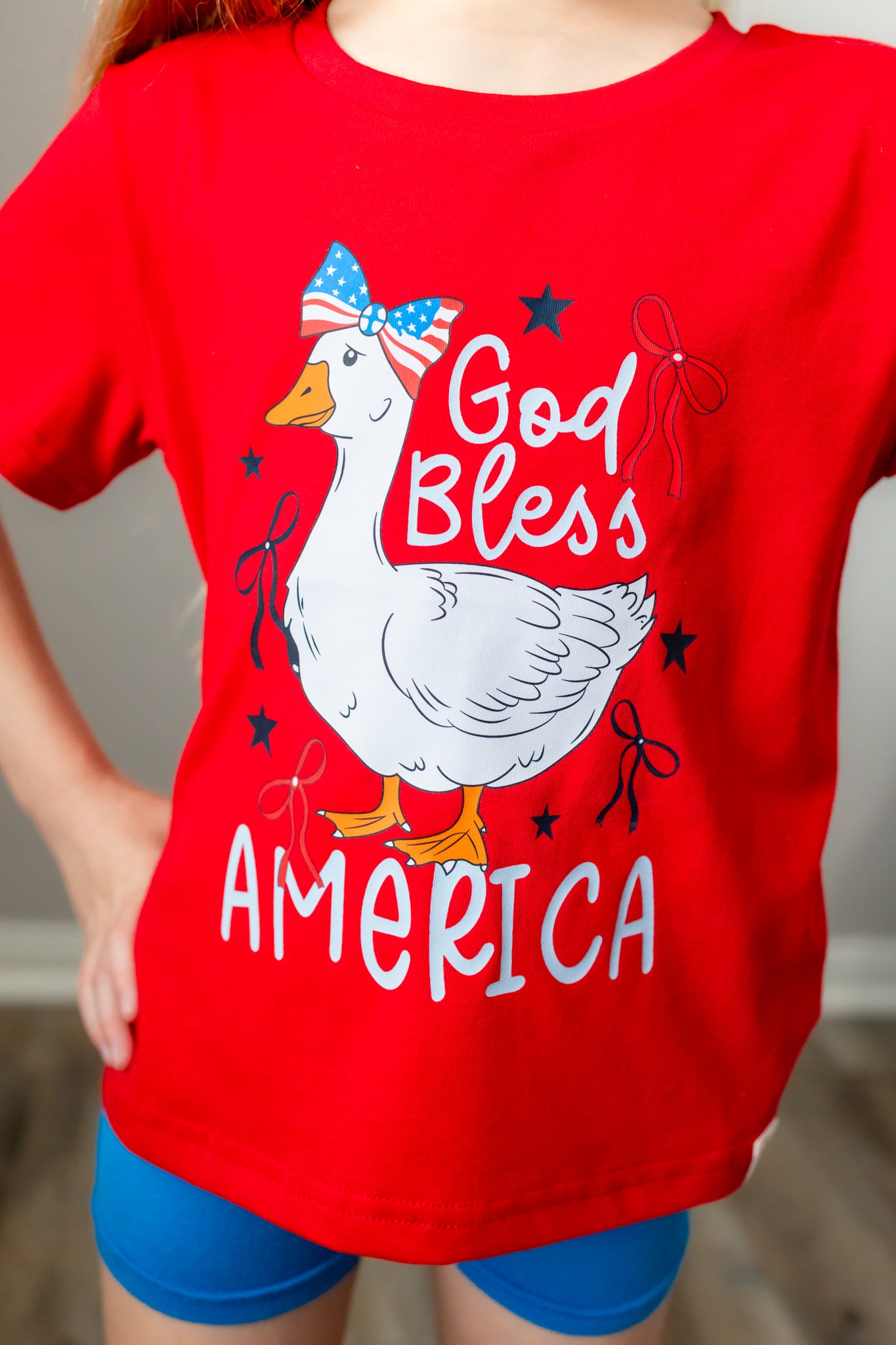 Graphic Tee - Patriotic Quacks
