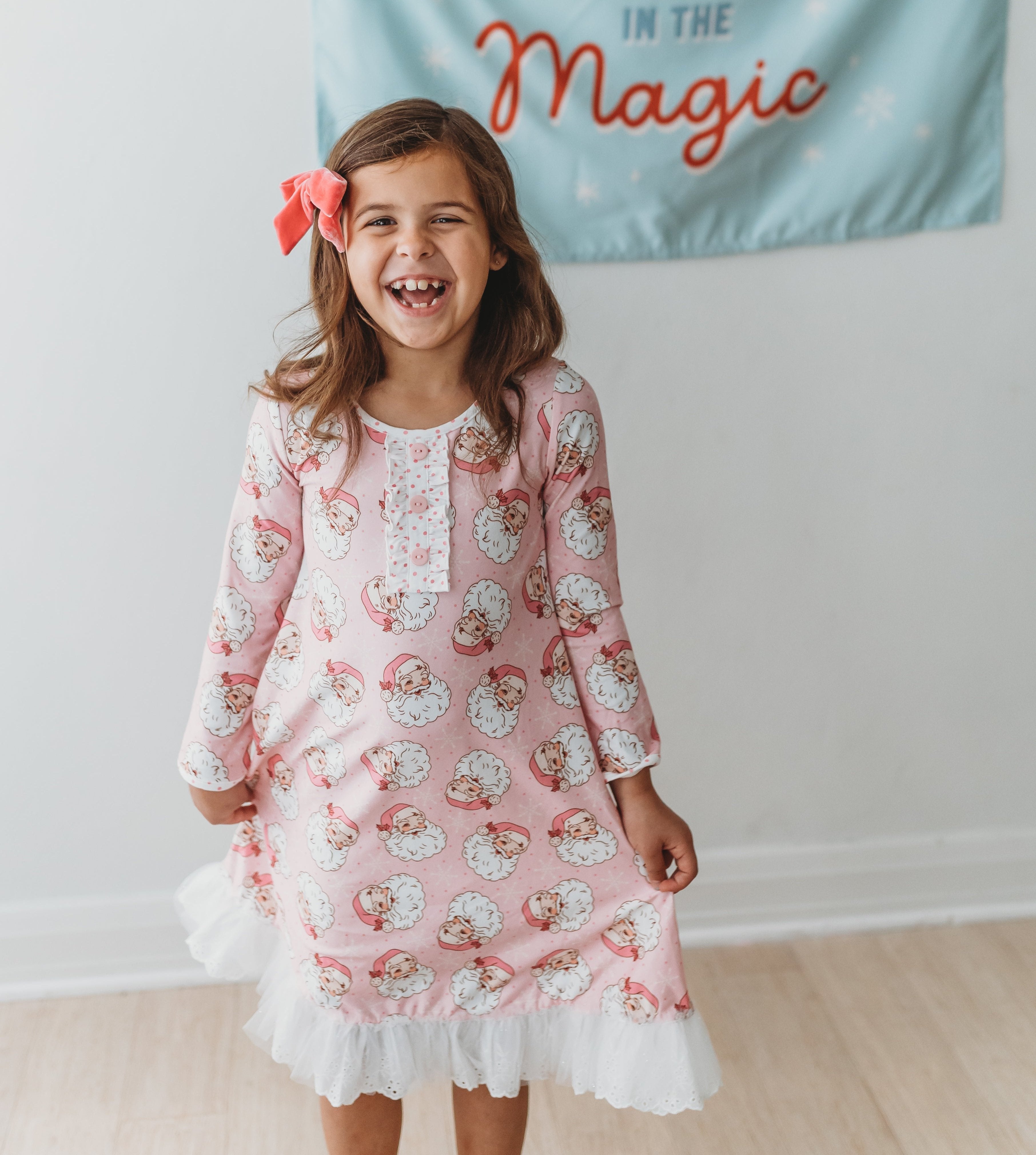 Loungewear Gown - Rosy Cheeks (PREORDER)