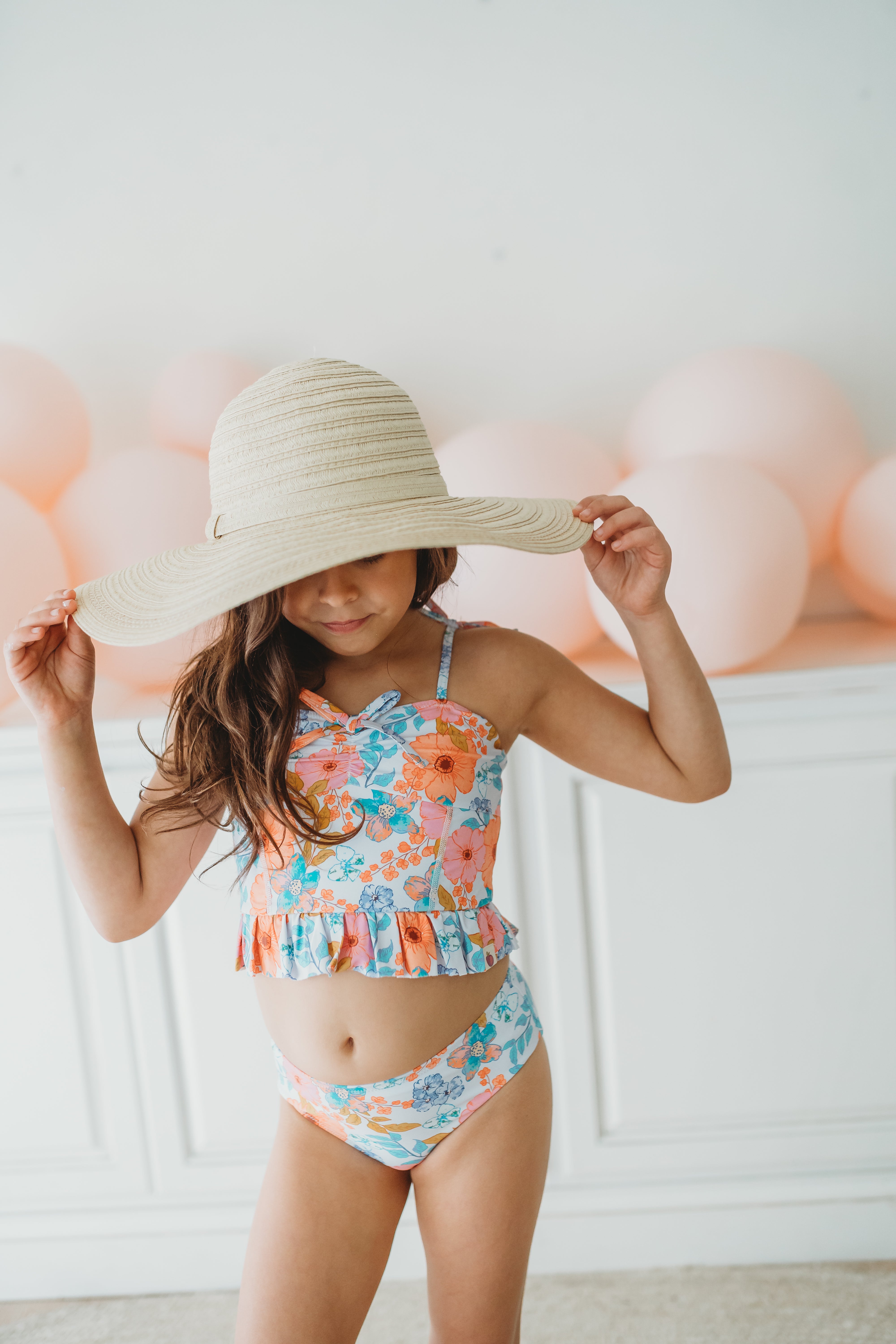 Jade Swimsuit - Flamingo Fantasy