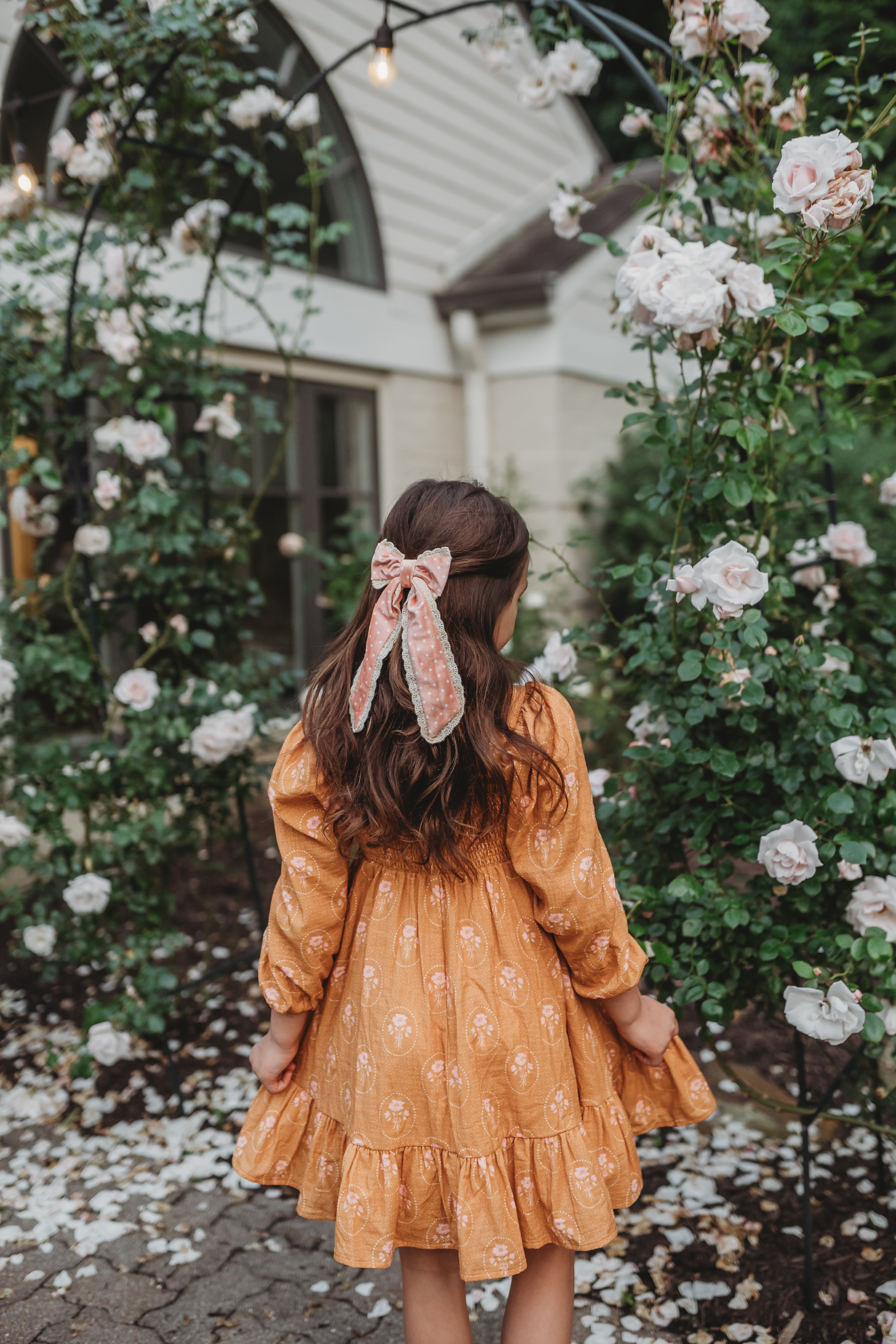 Puff Sleeve Gauze Dress - Harvest Stitch