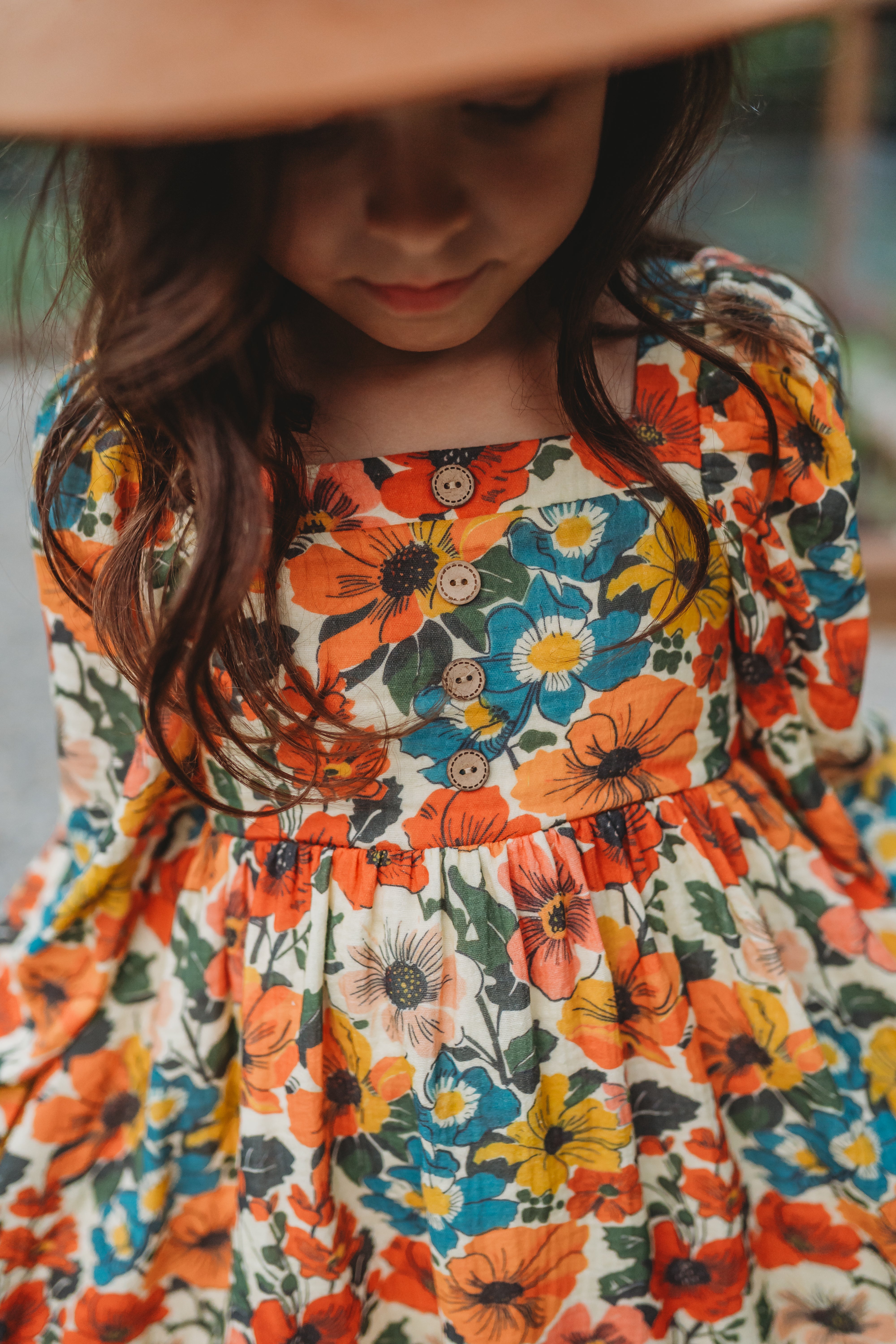 Puff Sleeve Gauze Dress - Teal Revival