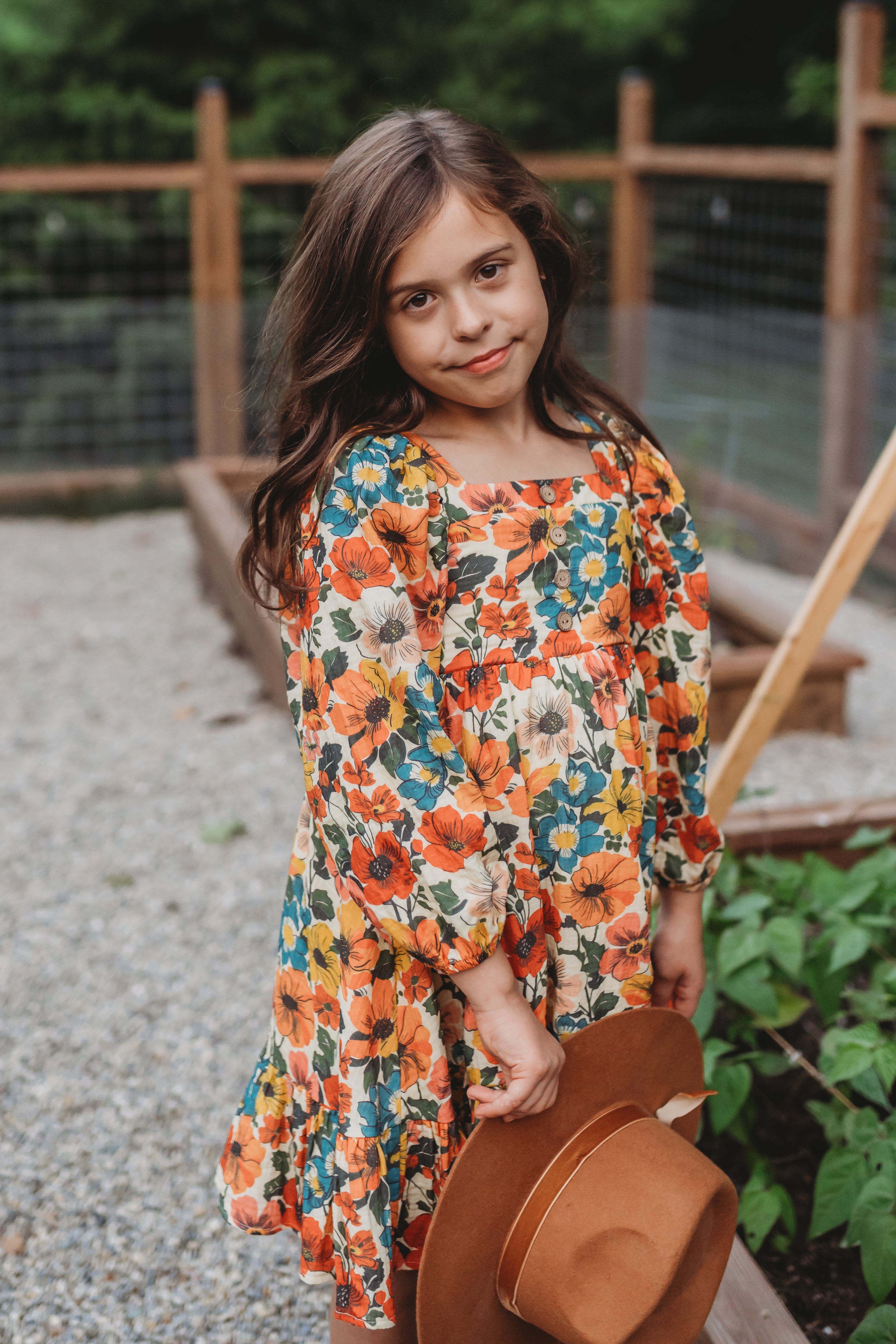 Puff Sleeve Gauze Dress - Teal Revival