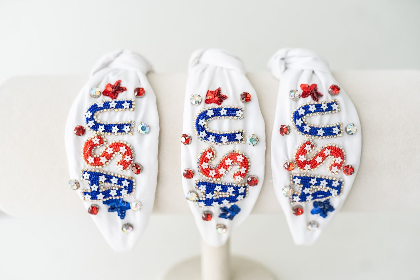 Beaded Headband - USA Forever